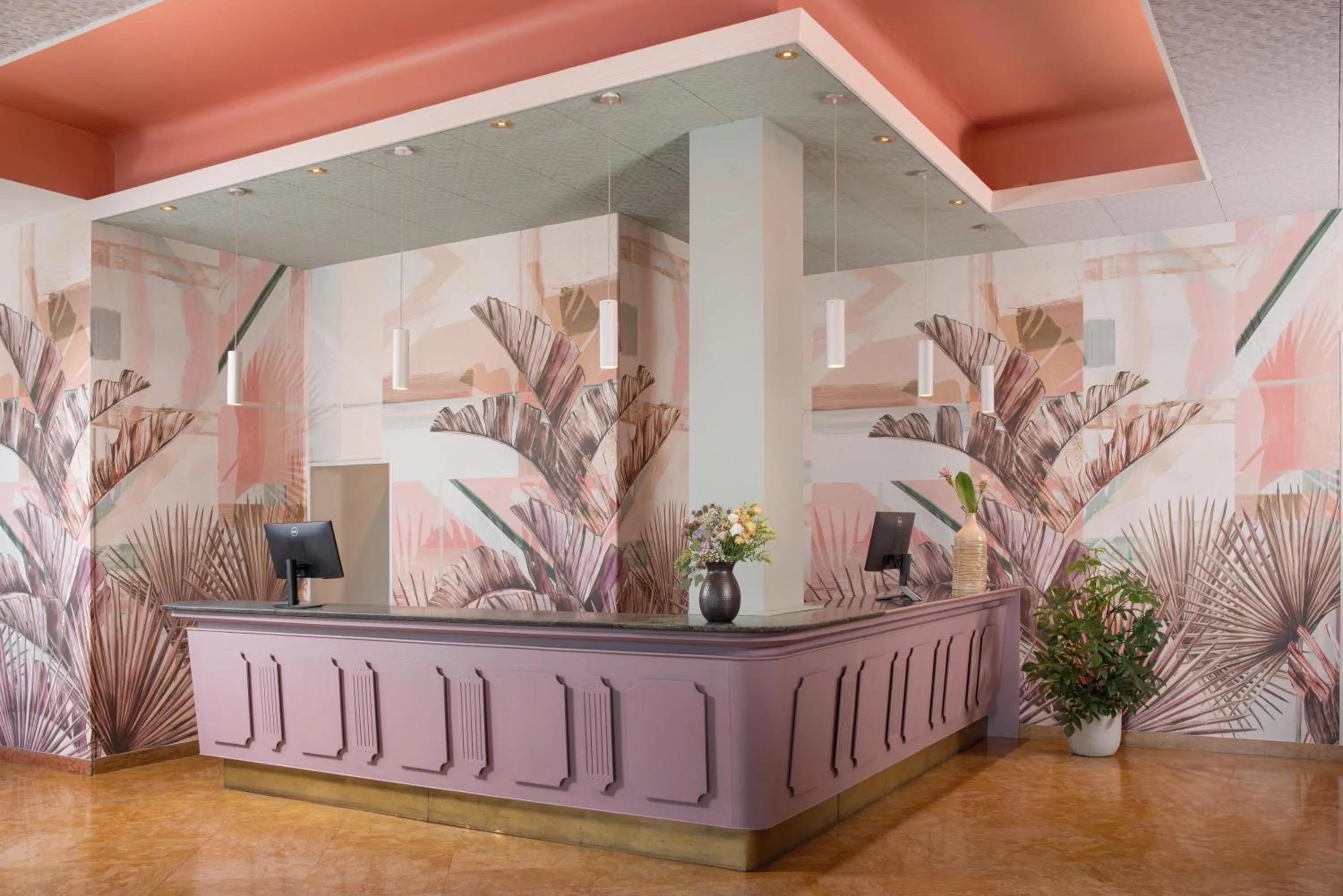 Lobby or reception, Bed in NH Ancona