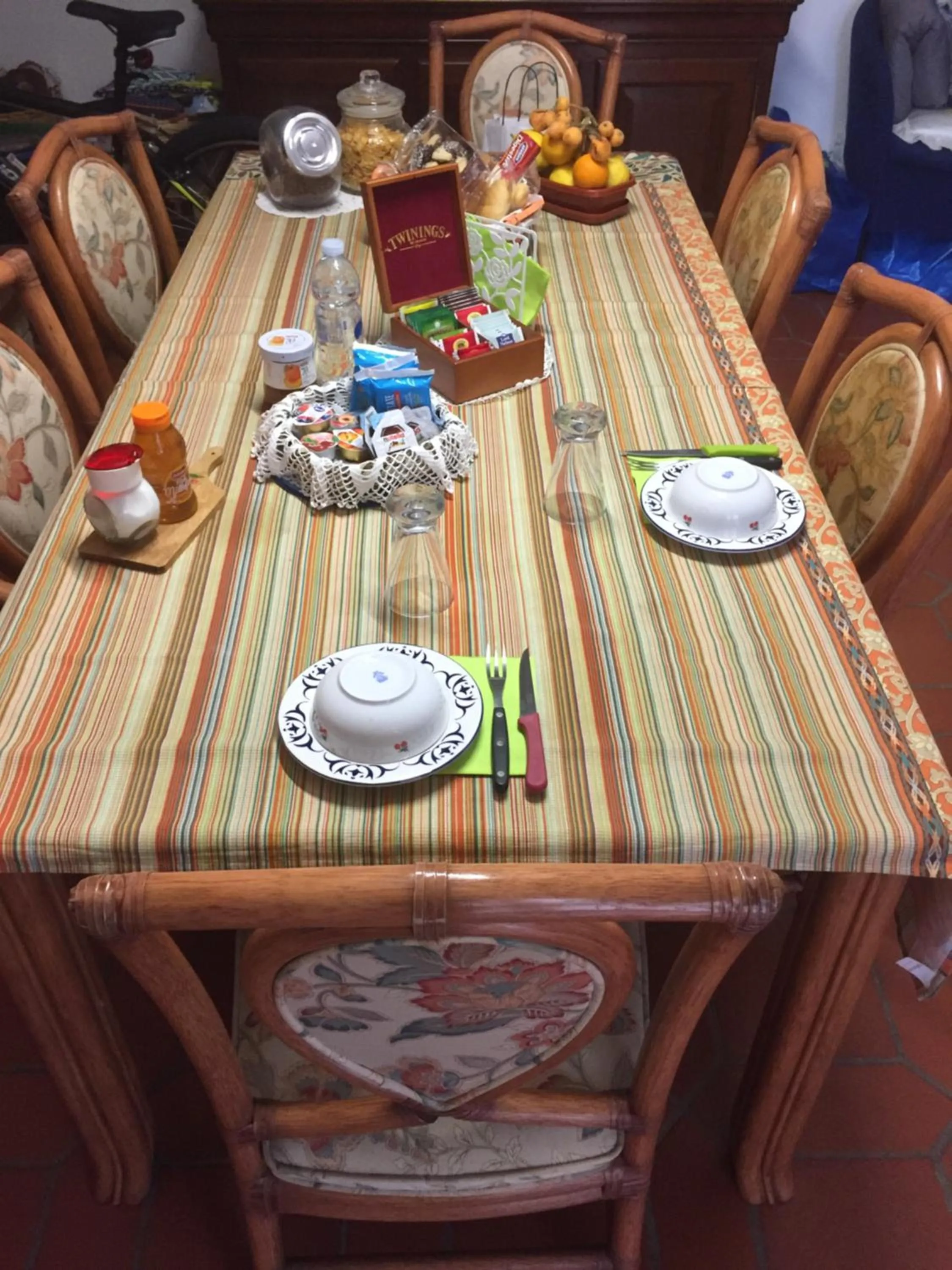 Communal kitchen in B&B Filomena