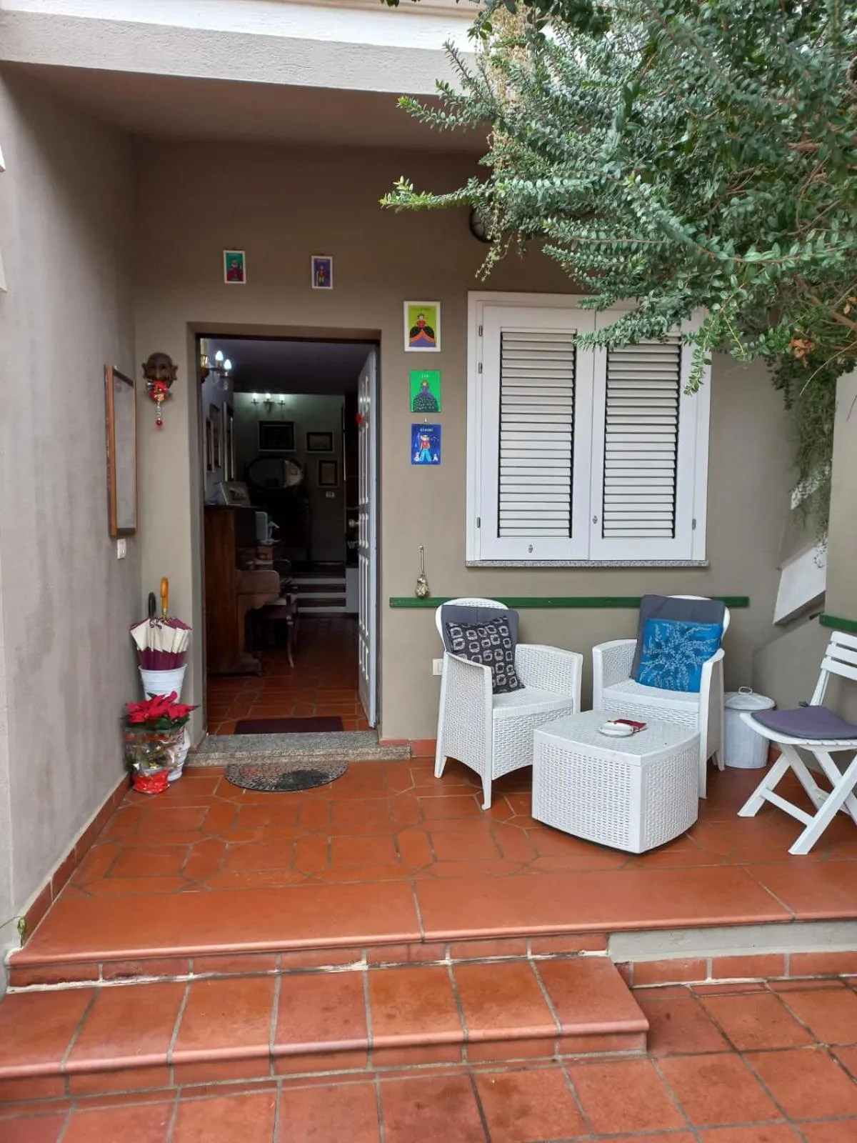 Garden in B&B Filomena