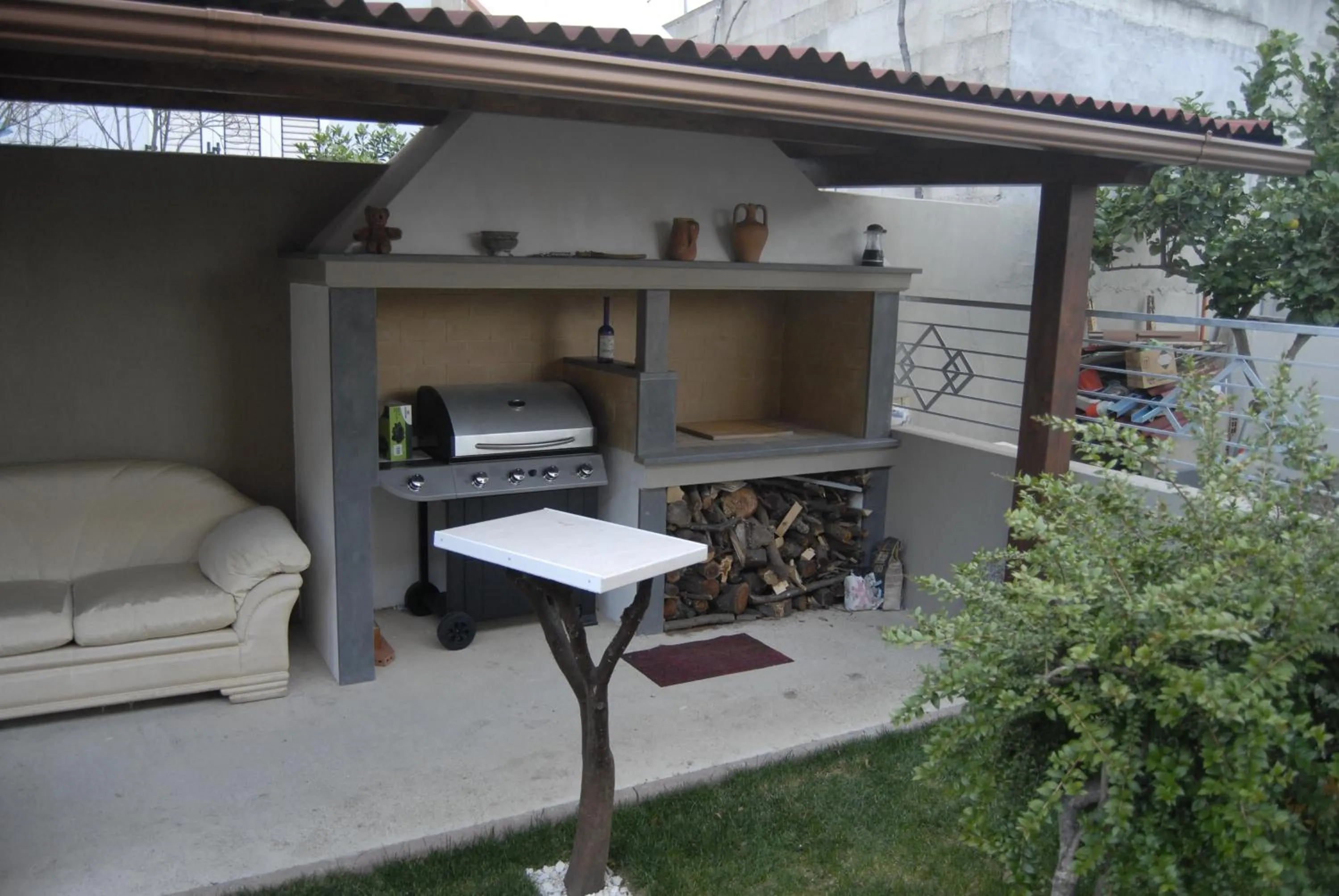 BBQ facilities in B&B Filomena