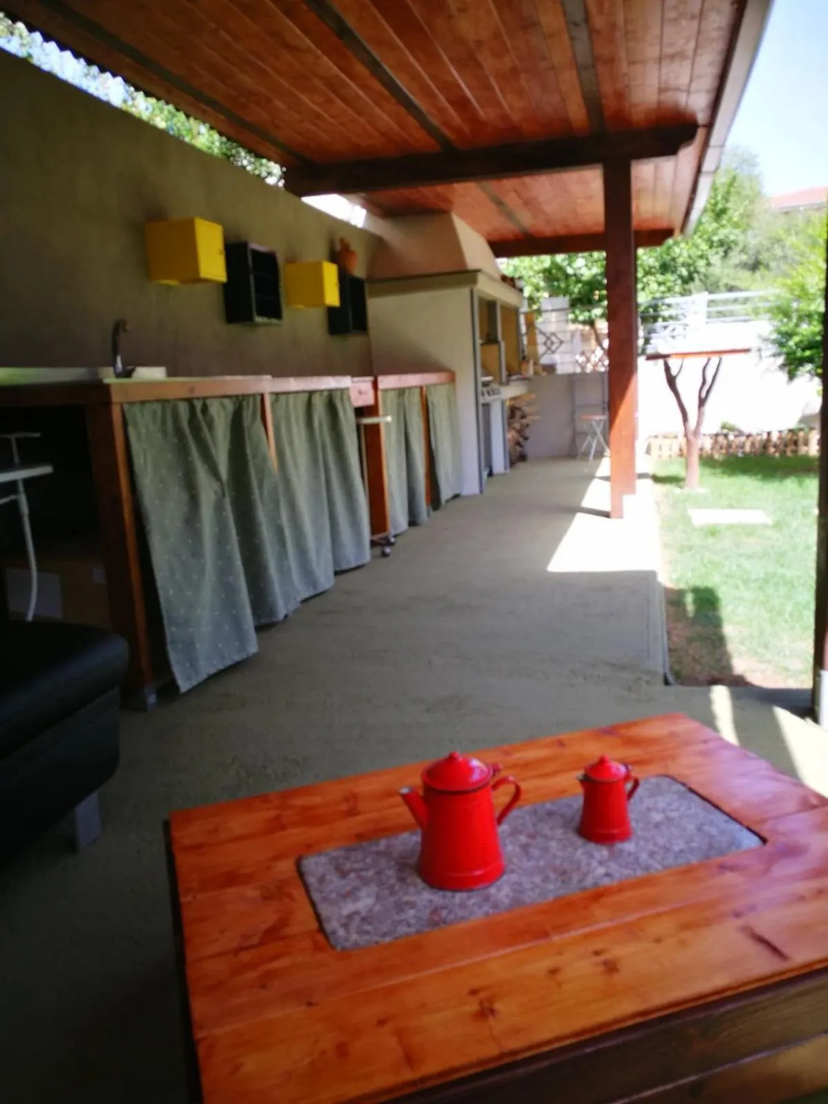 Garden in B&B Filomena