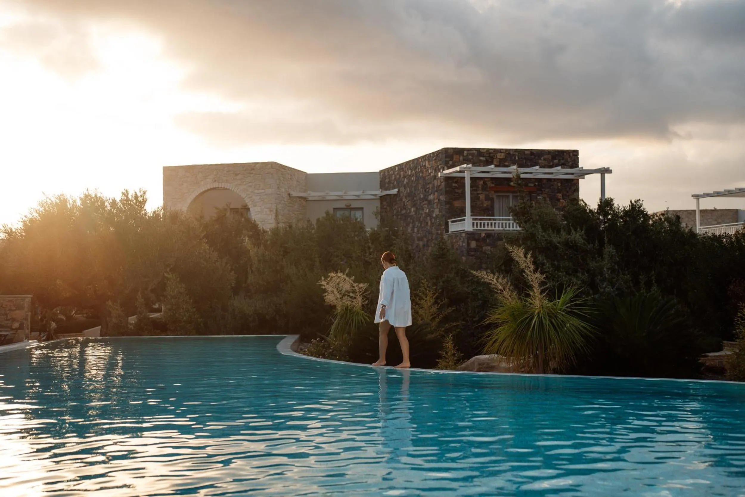 Swimming pool in Ostria Resort & Spa