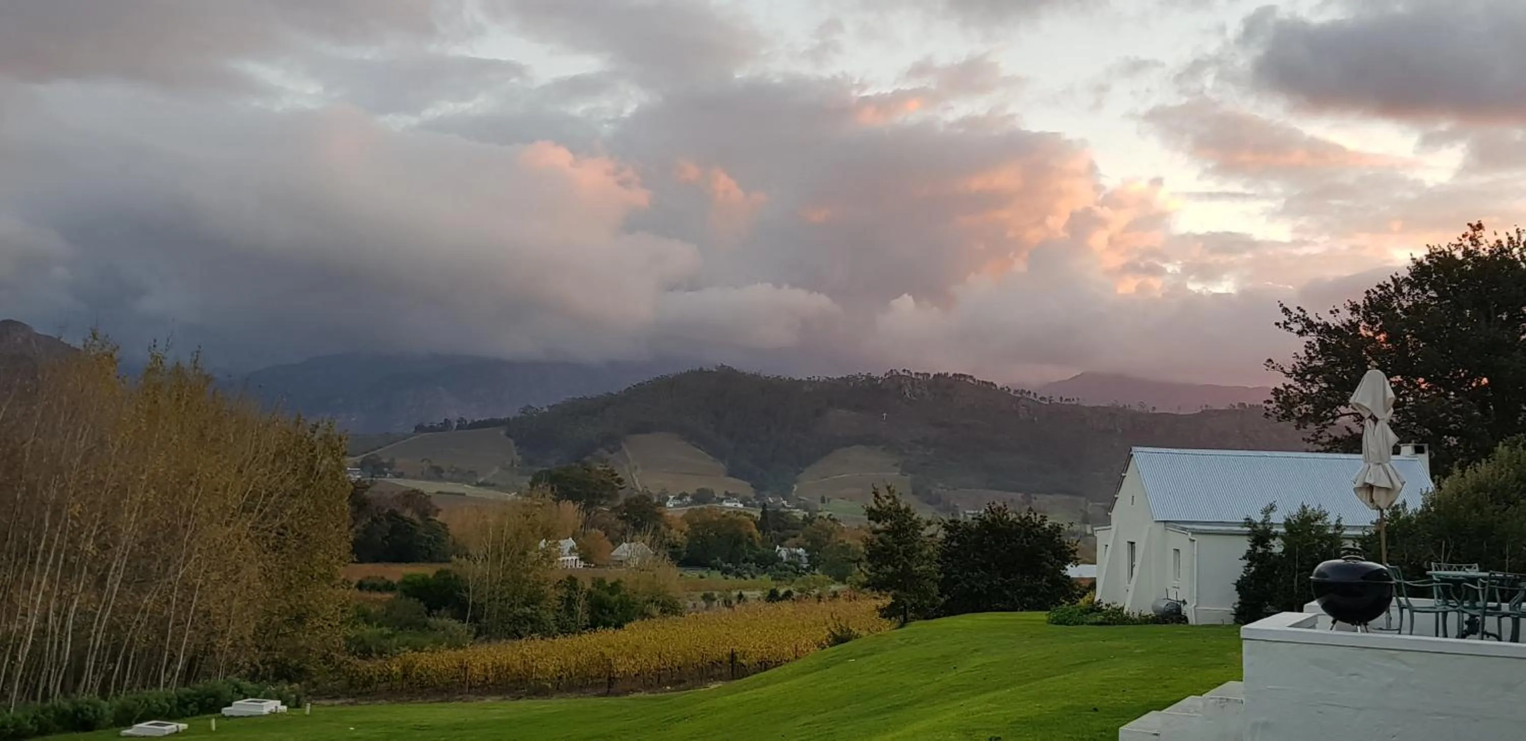 Garden in La Cotte Forest Cottages