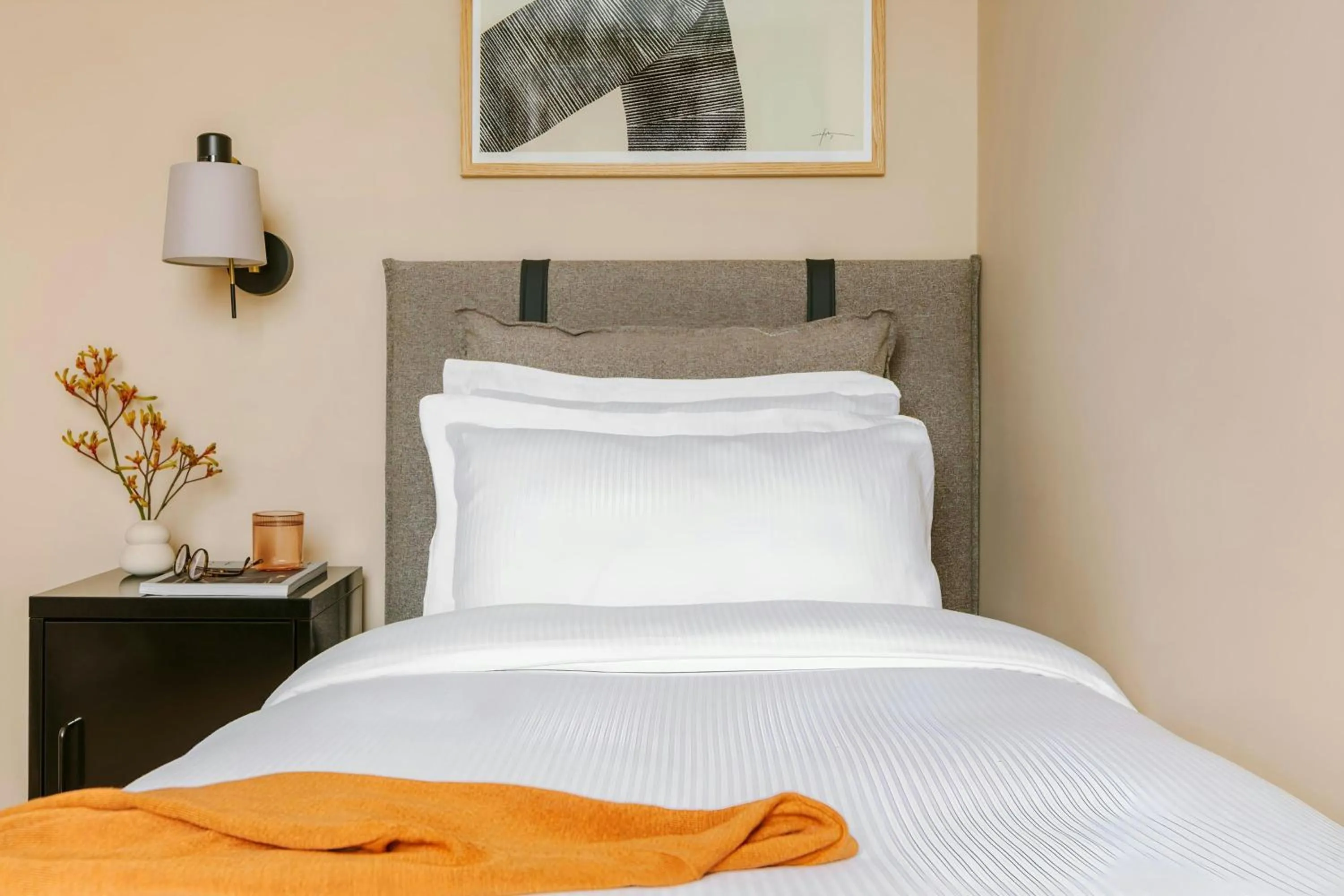 Bedroom in Sonder by Marriott Bonvoy The Bard Apartments Fitzrovia