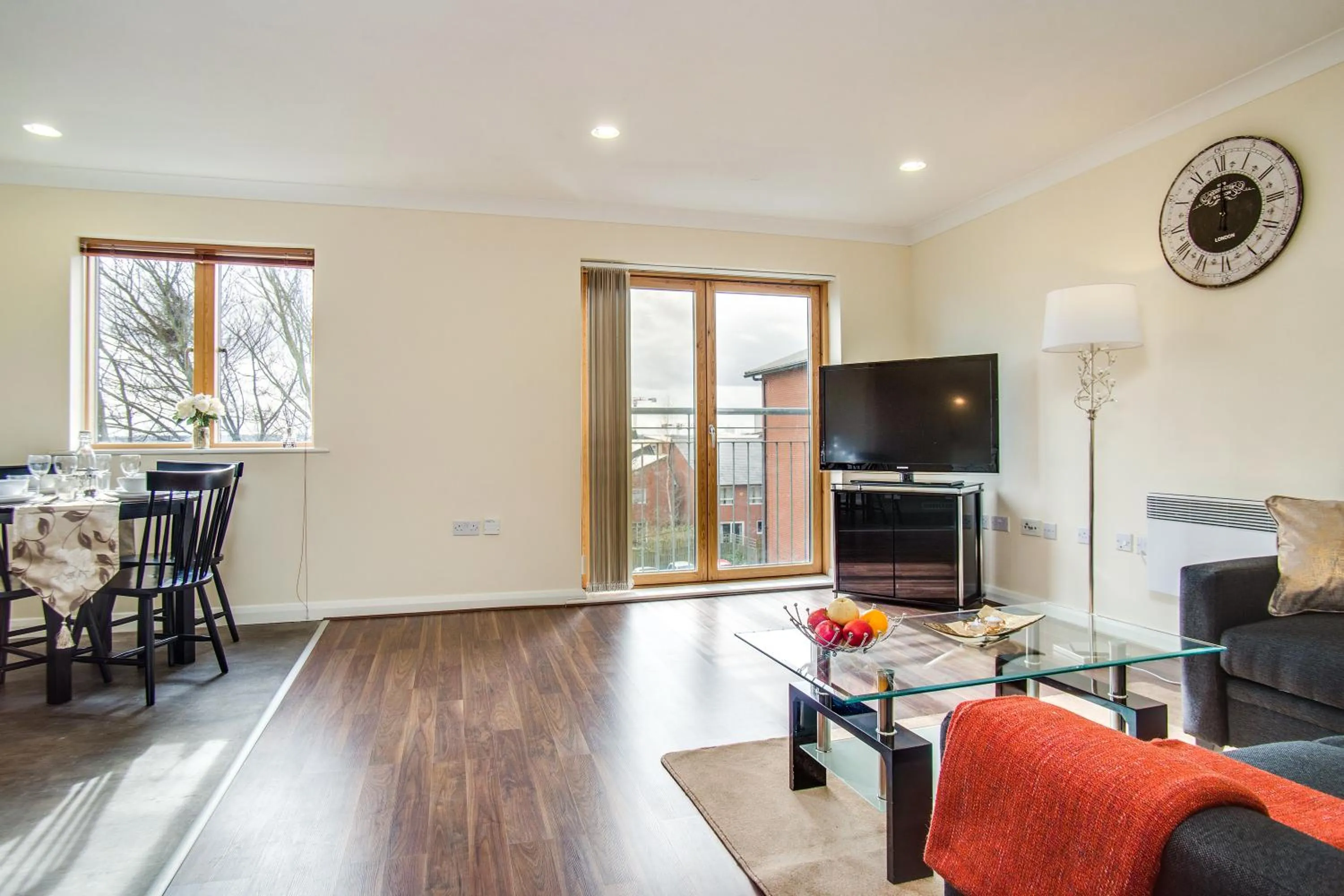 Living room in Mica Point City Centre Apartment