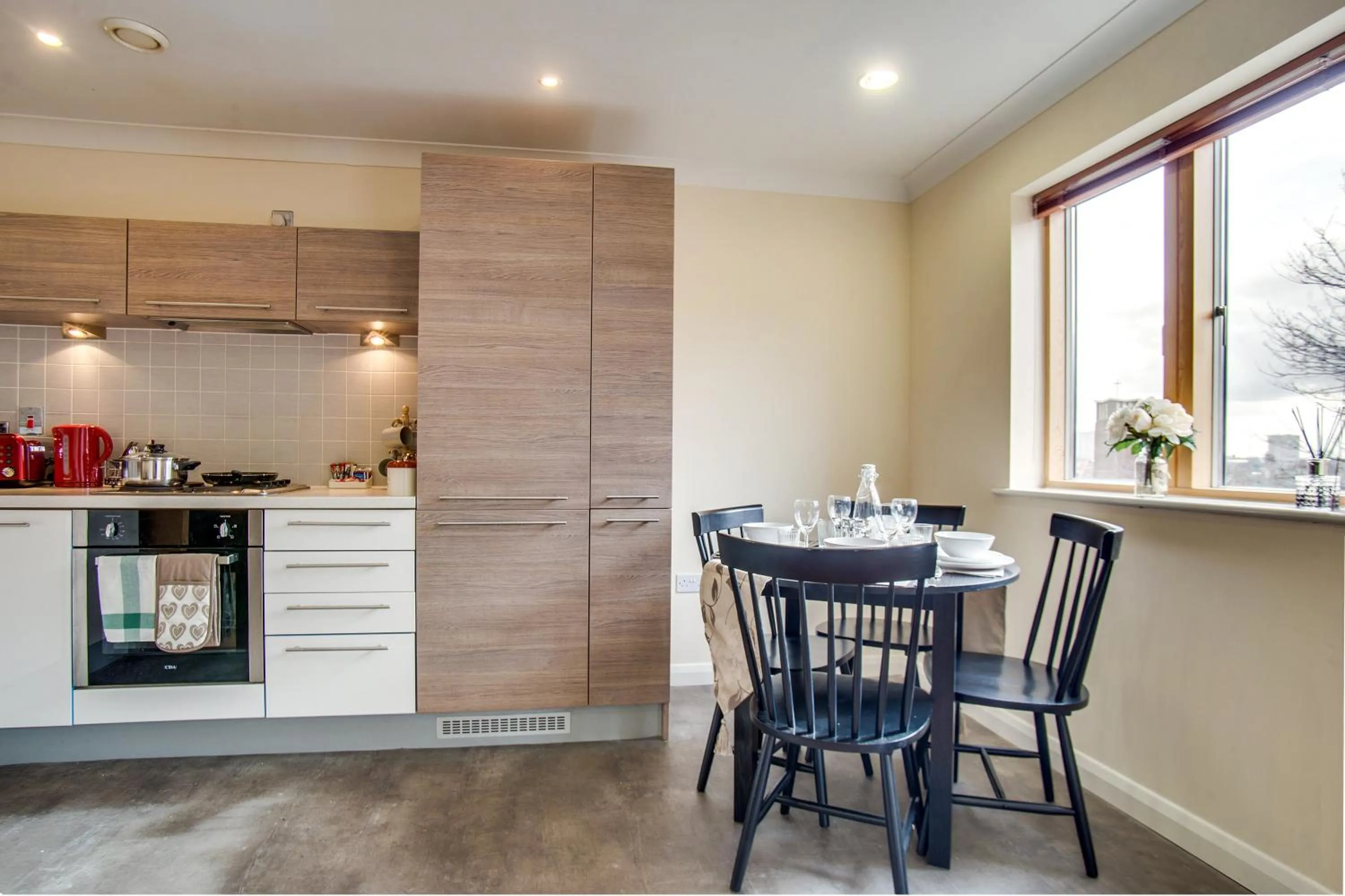 Dining area in Mica Point City Centre Apartment