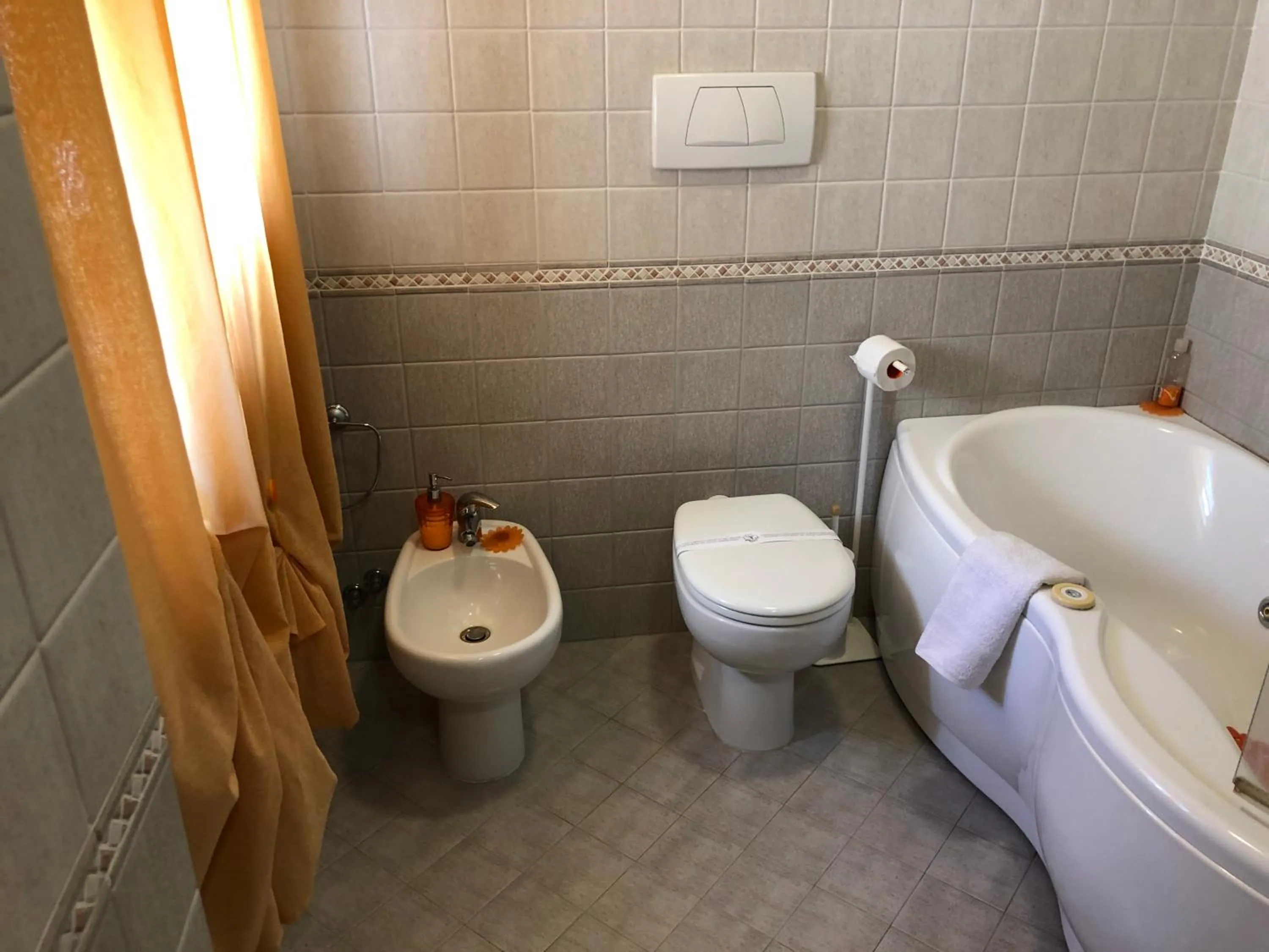 Shower in B&B PIAZZA KOLBE