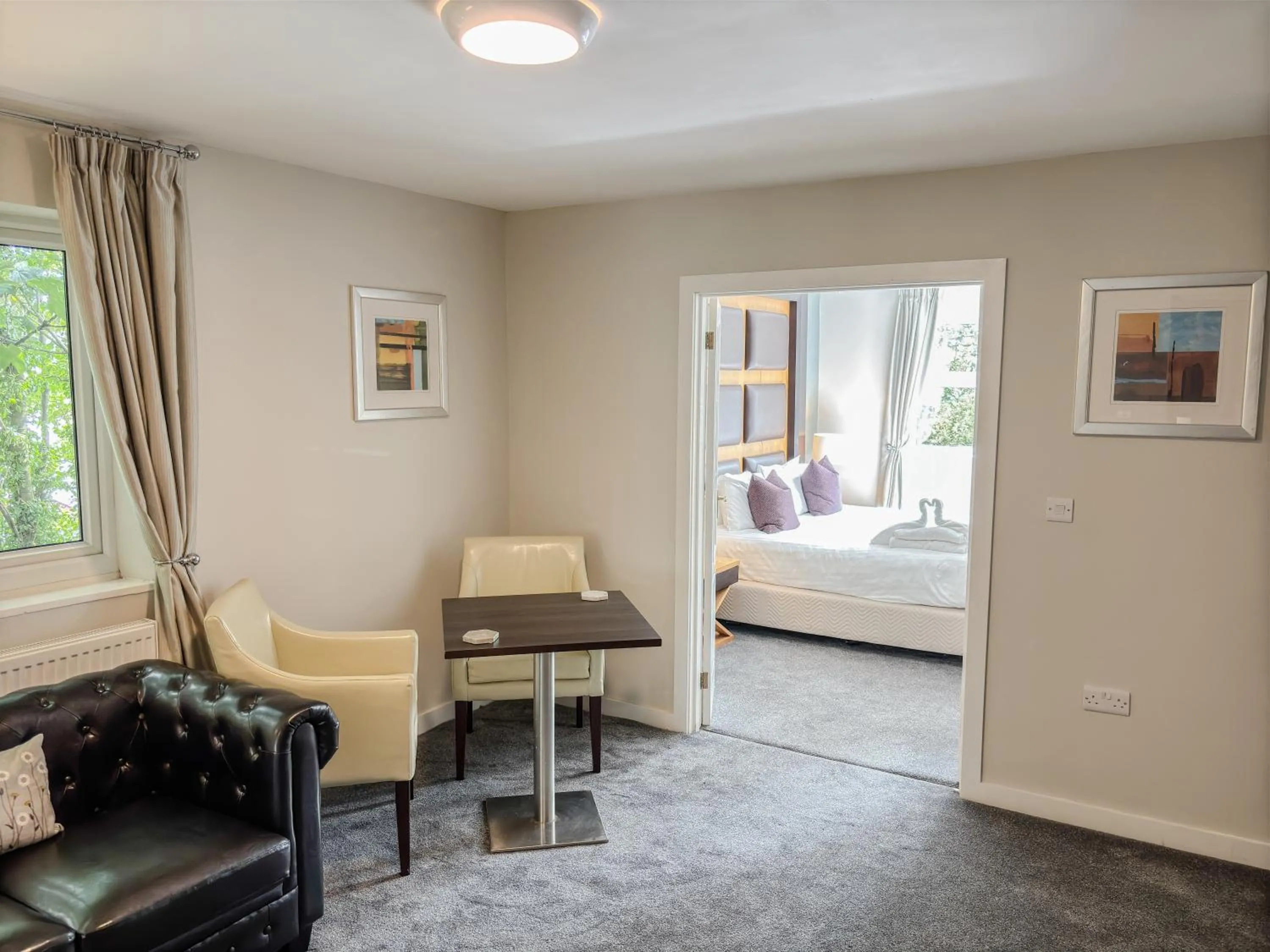 Living room, Bed in Ivy Bush Royal Hotel by Compass Hospitality