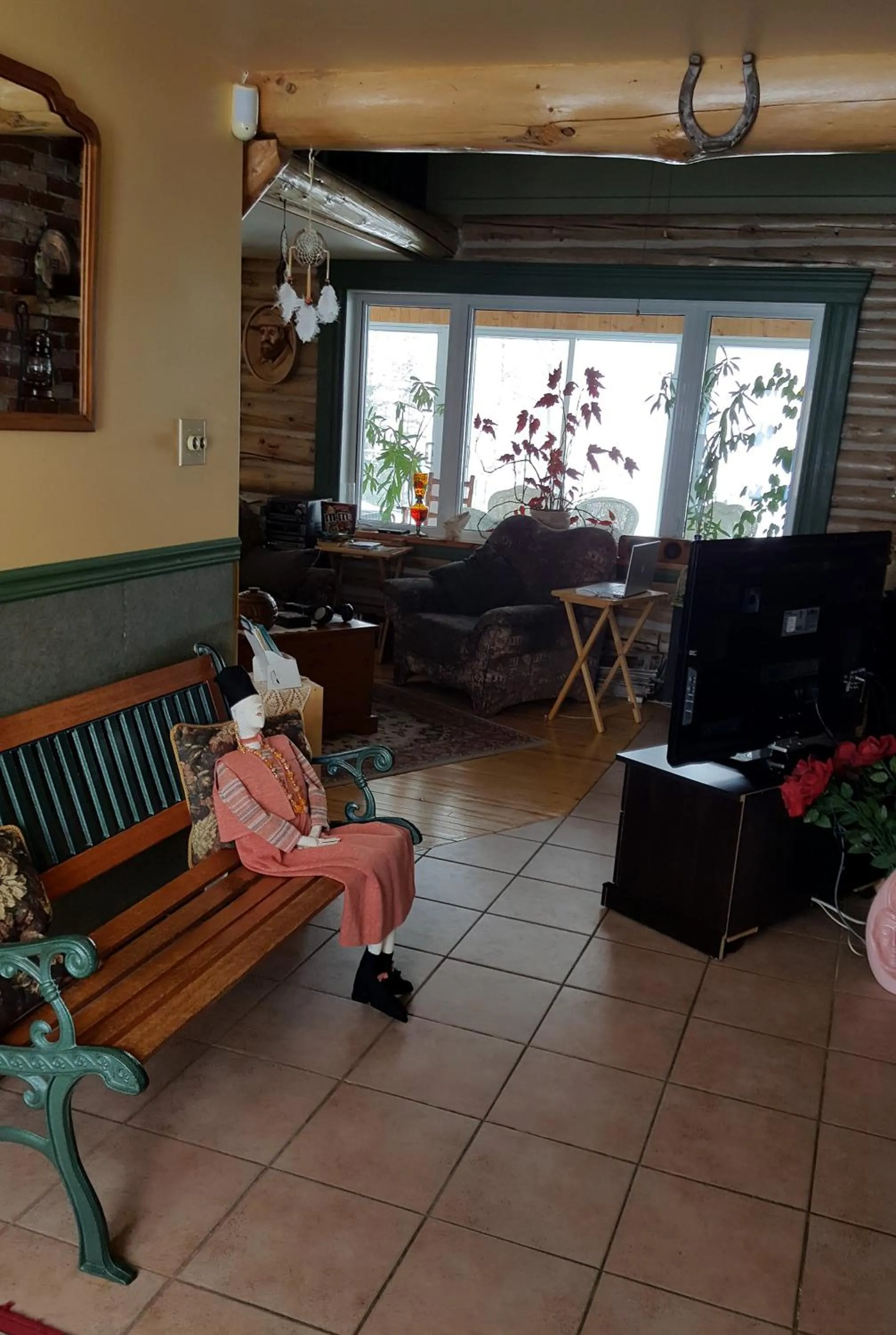 Lobby or reception in Au Soleil Couchant