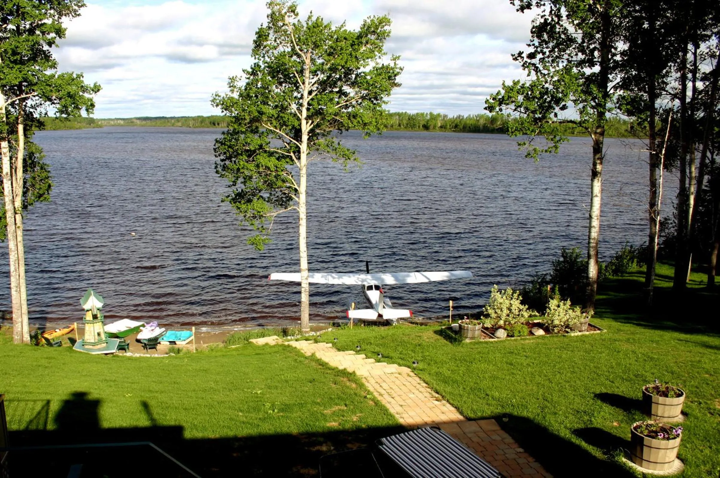 Natural landscape in Au Soleil Couchant