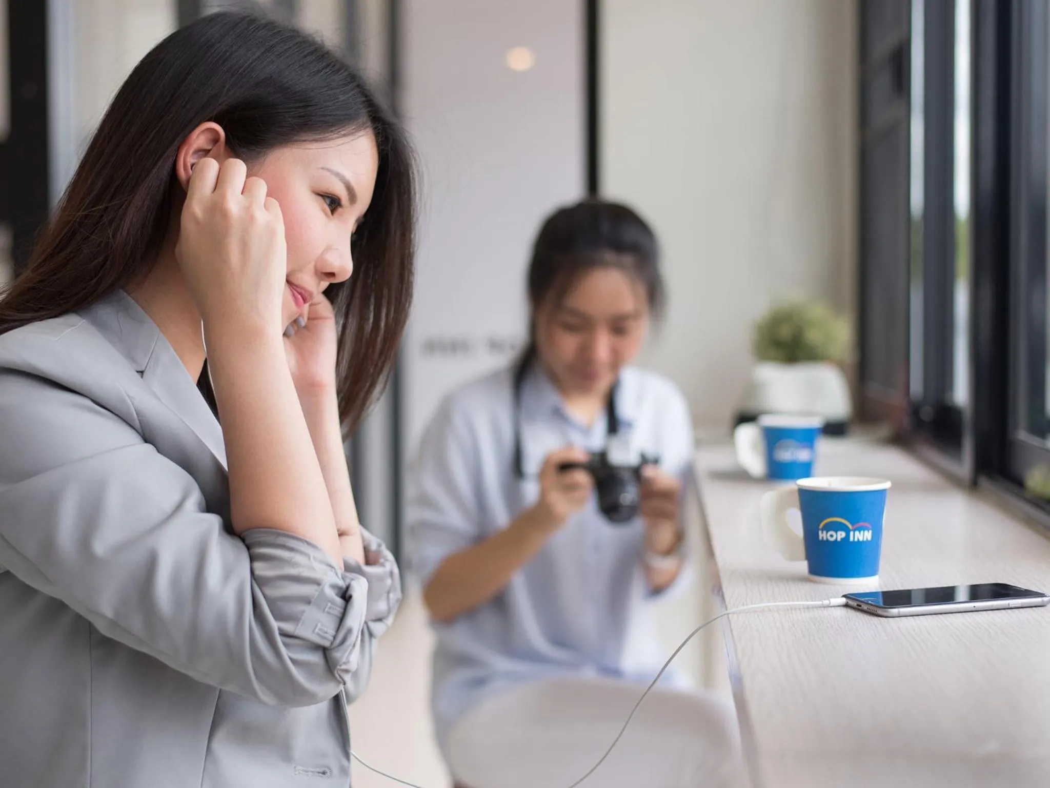 Lounge or bar in HOP INN Buriram