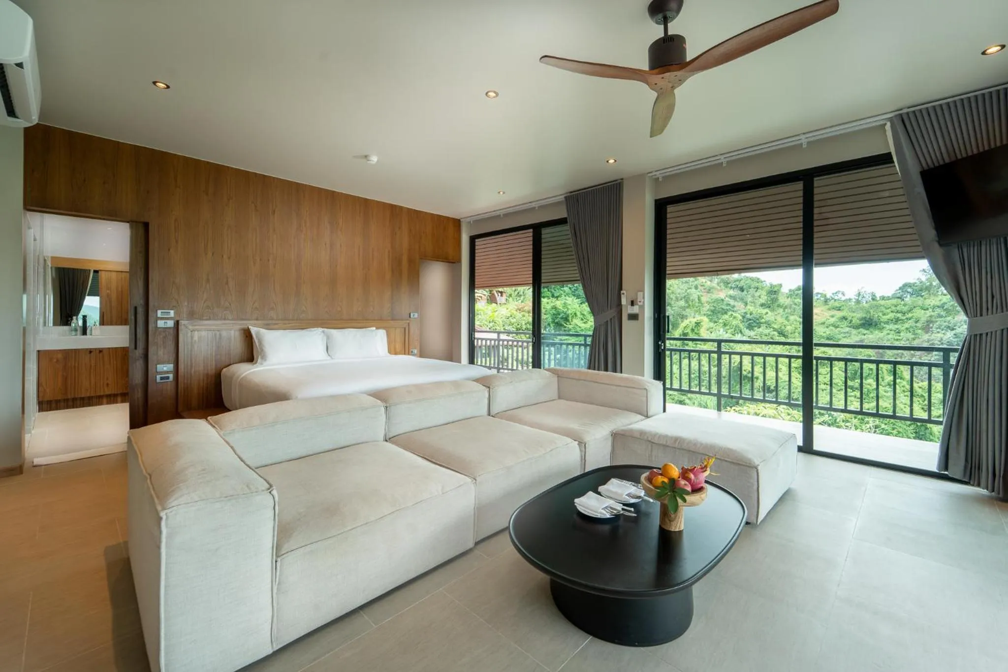 Living room, Bed in Sametnangshe Boutique