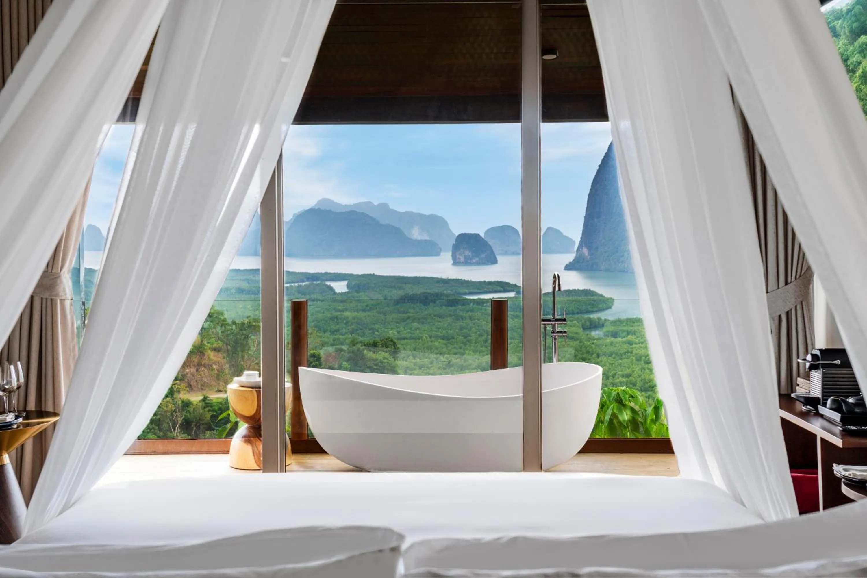 Natural landscape, Bed in Sametnangshe Boutique