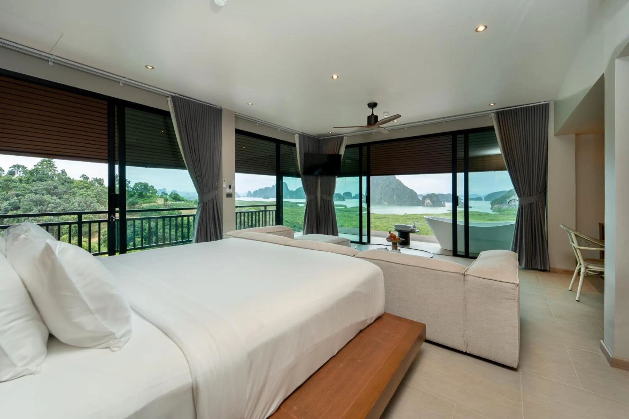 Natural landscape, Bed in Sametnangshe Boutique