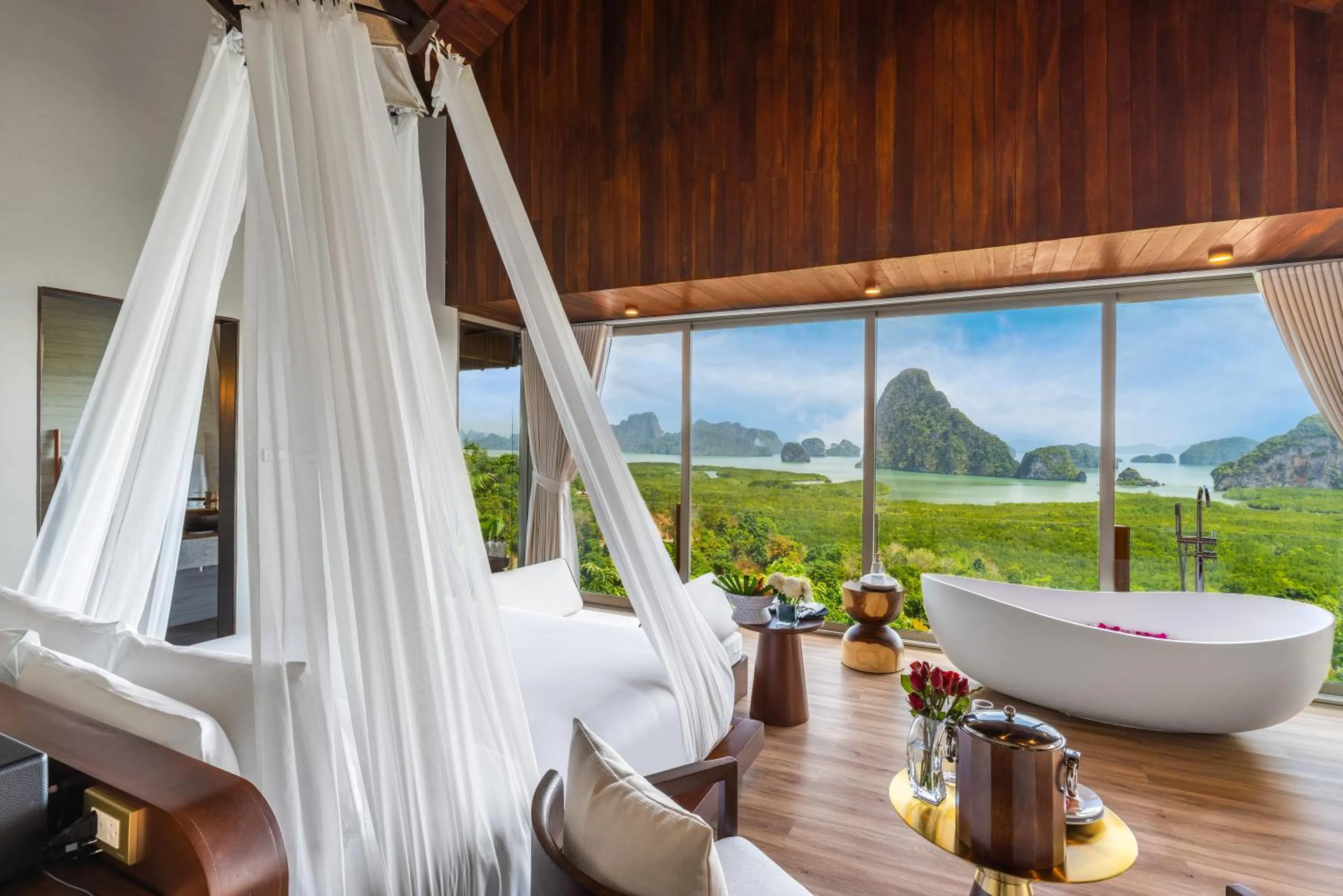 Natural landscape, Bed in Sametnangshe Boutique