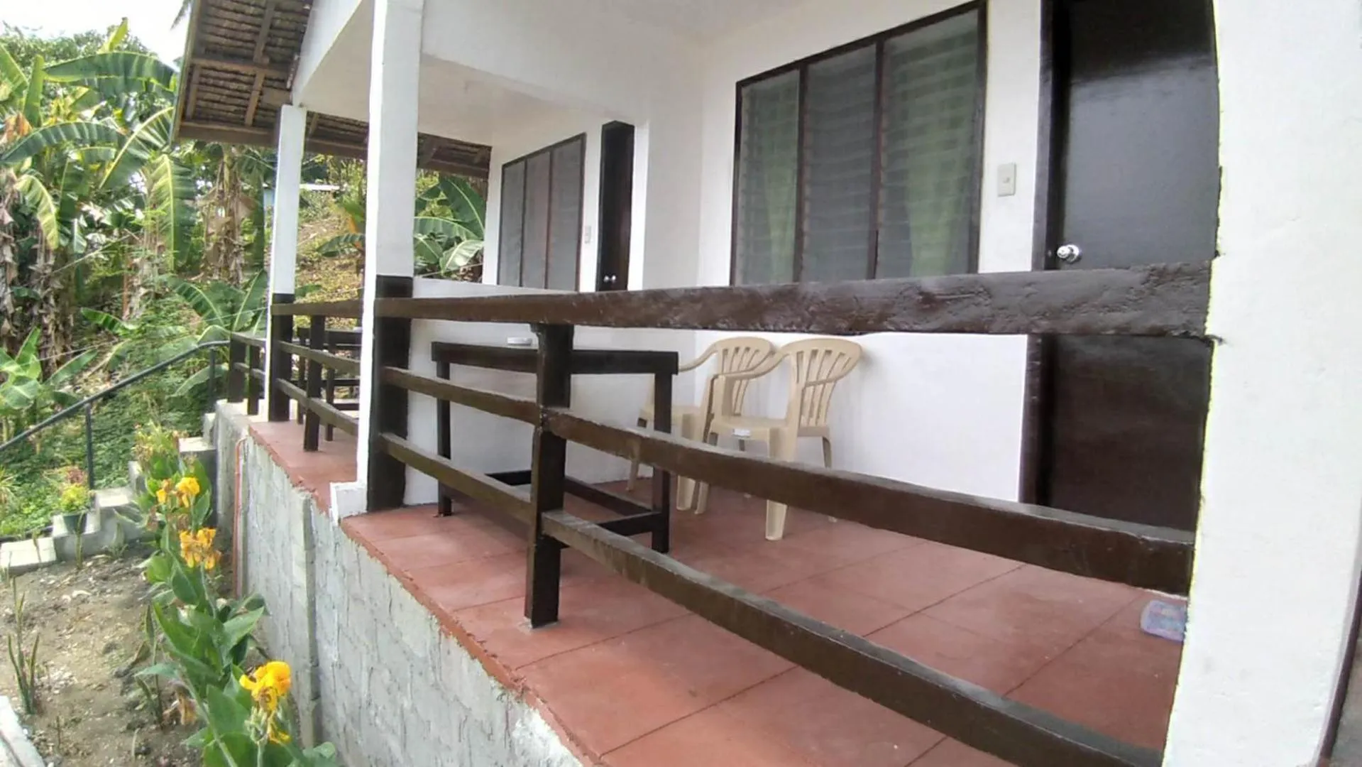 Balcony/Terrace, Bed in Dahilig Resort