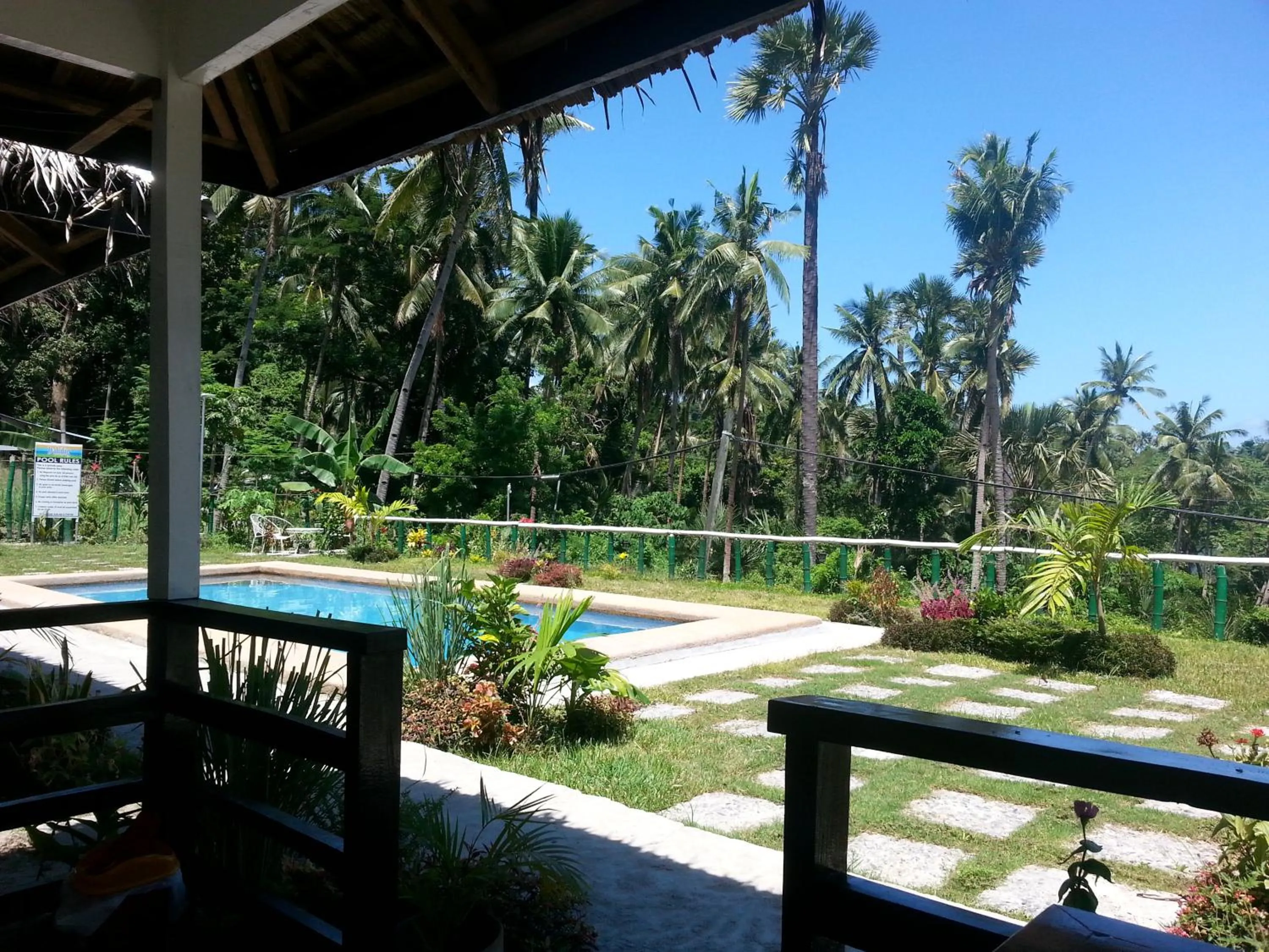 Patio in Dahilig Resort