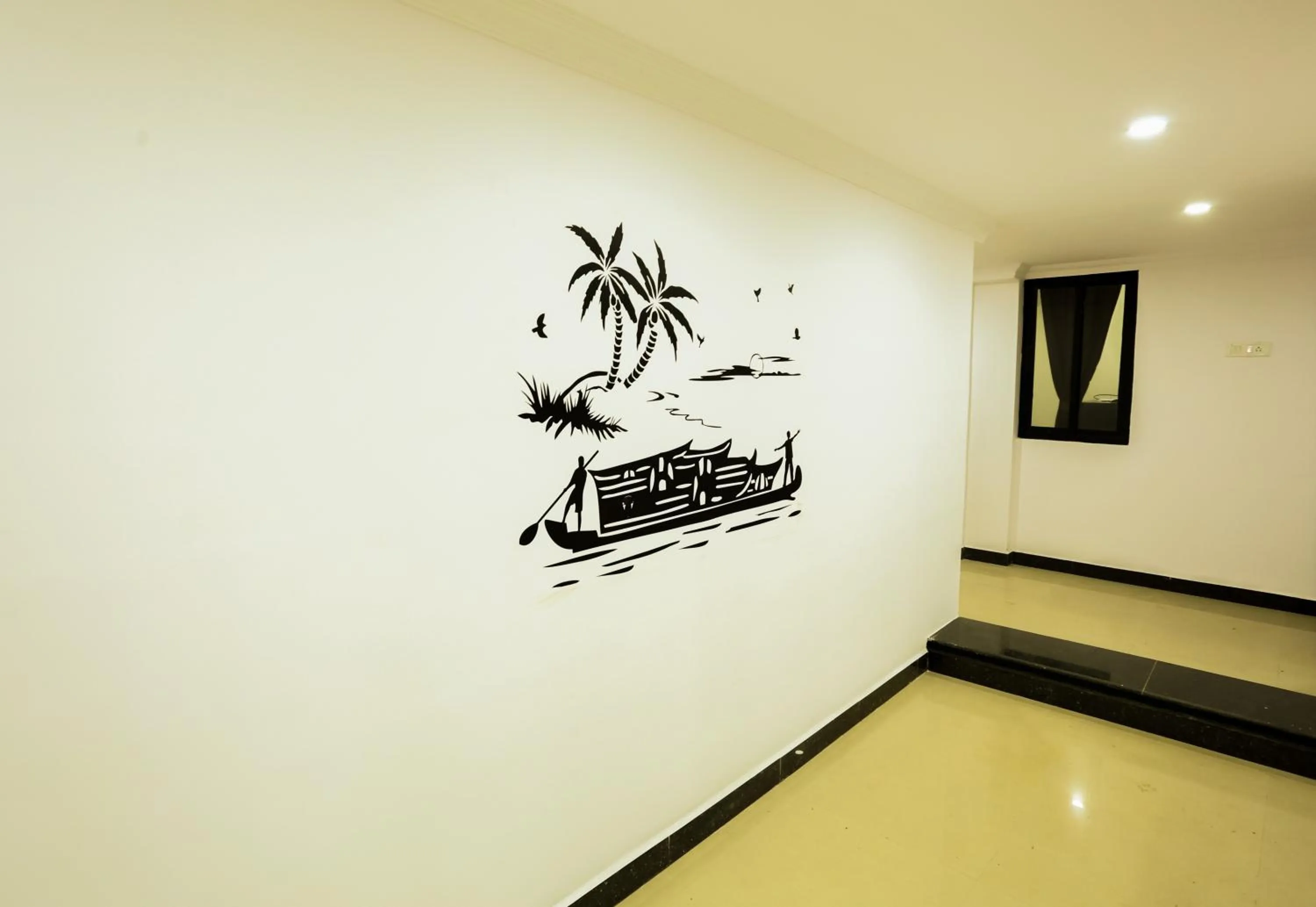 Lobby or reception in Motel La Grandeur