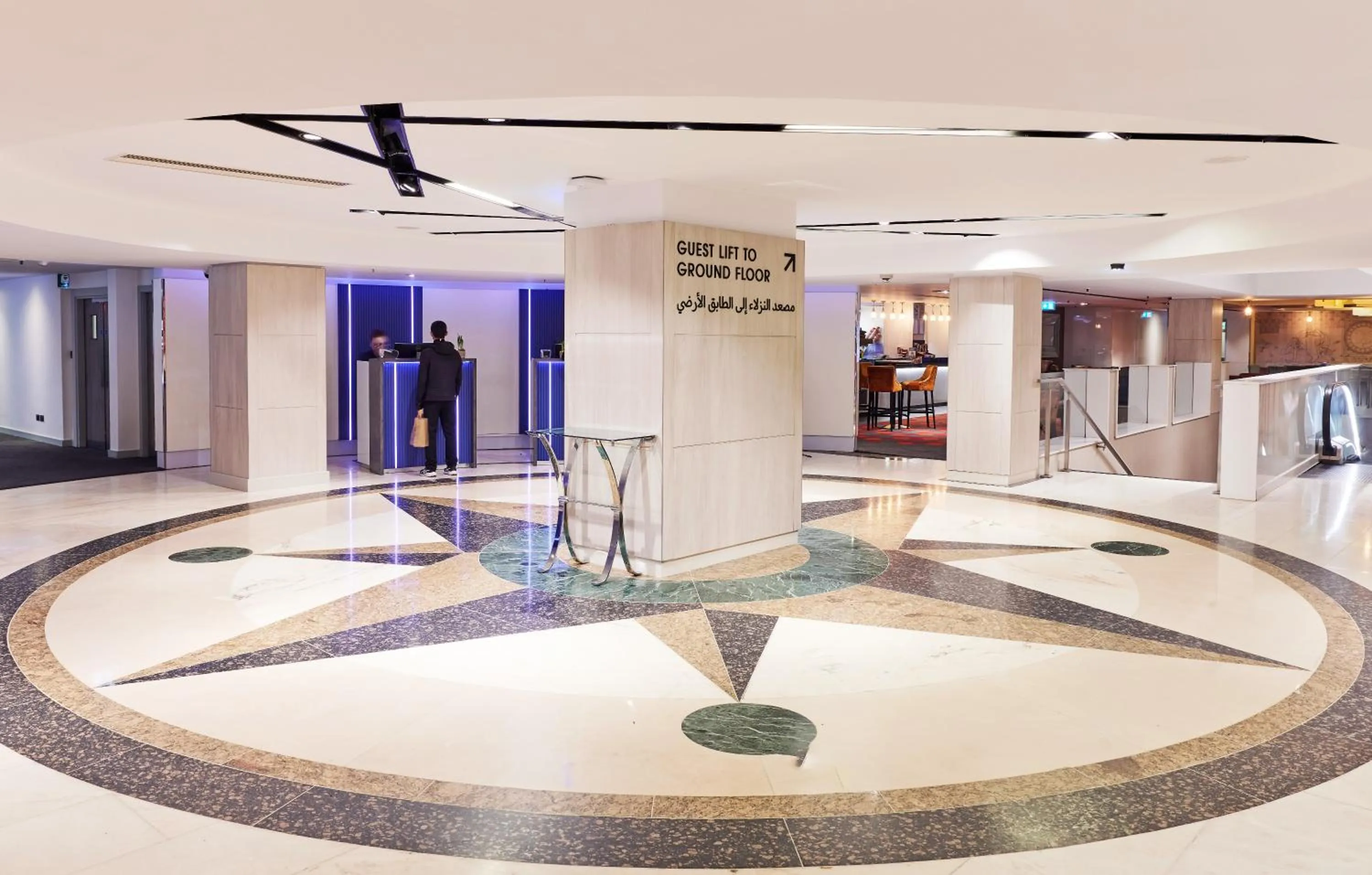 Lobby or reception in The Marble Arch Hotel, by Thistle