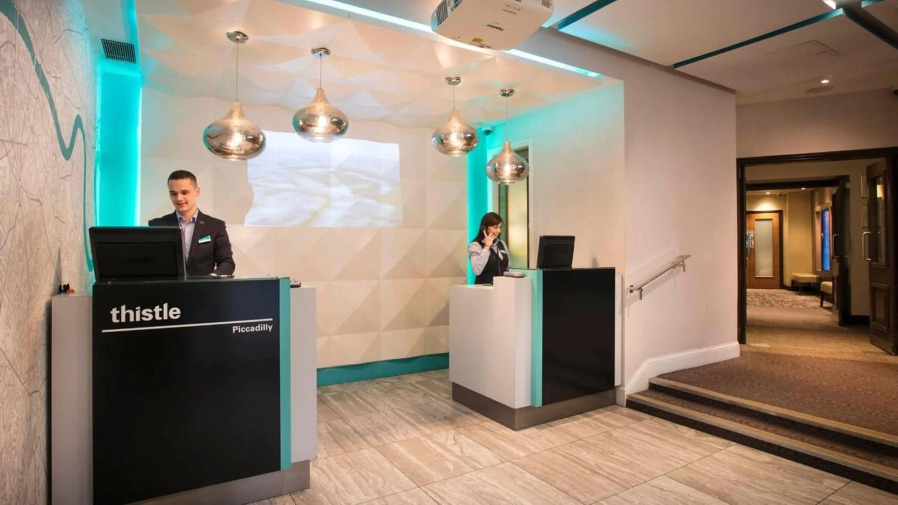 Lobby or reception in Thistle London Piccadilly