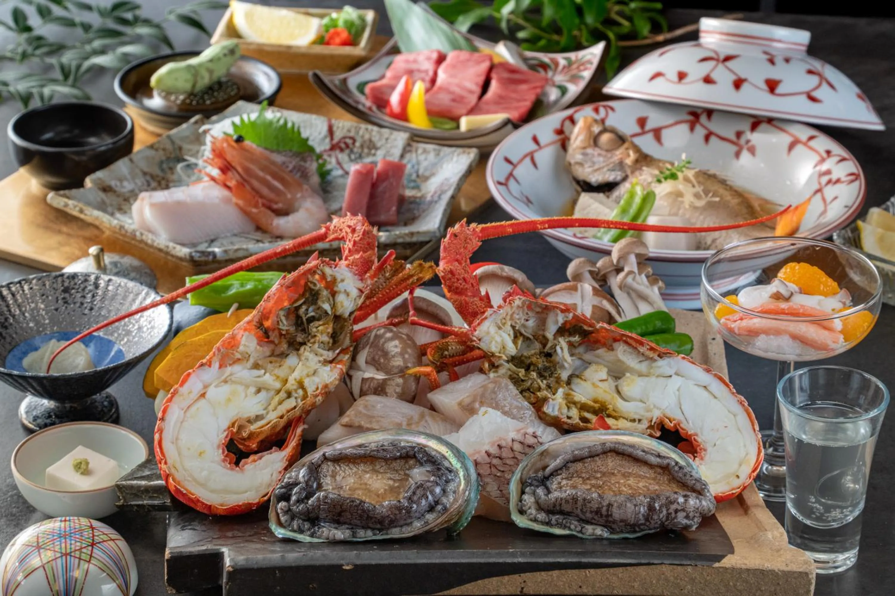 Dinner in Ryokan Nushiya