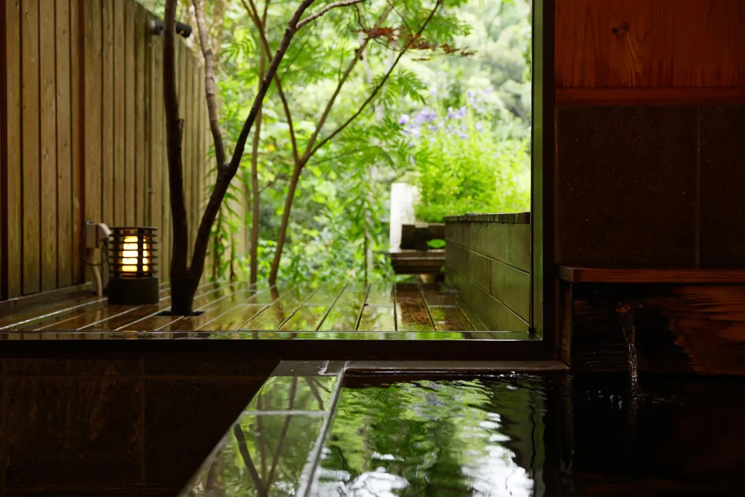 Hot Spring Bath in Ryokan Nushiya