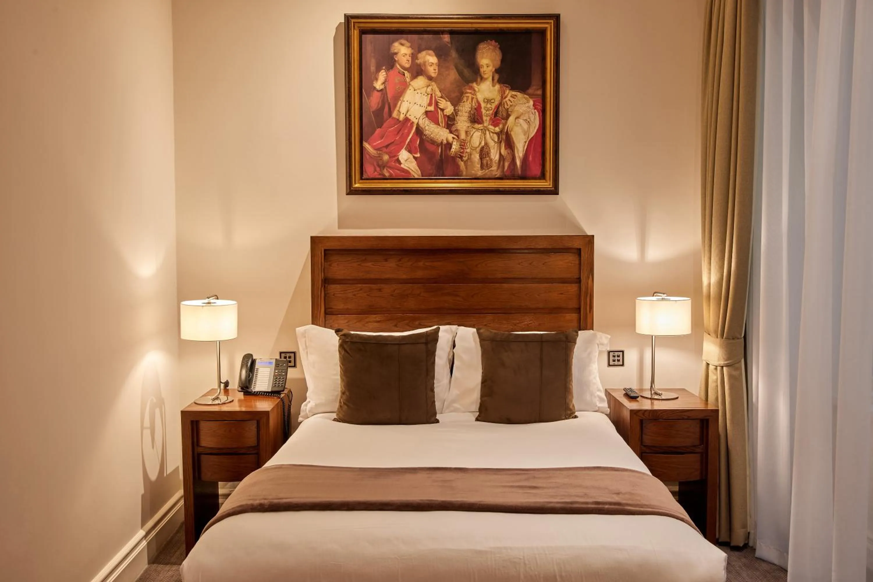 Bed in The Royal Horseguards Hotel, London