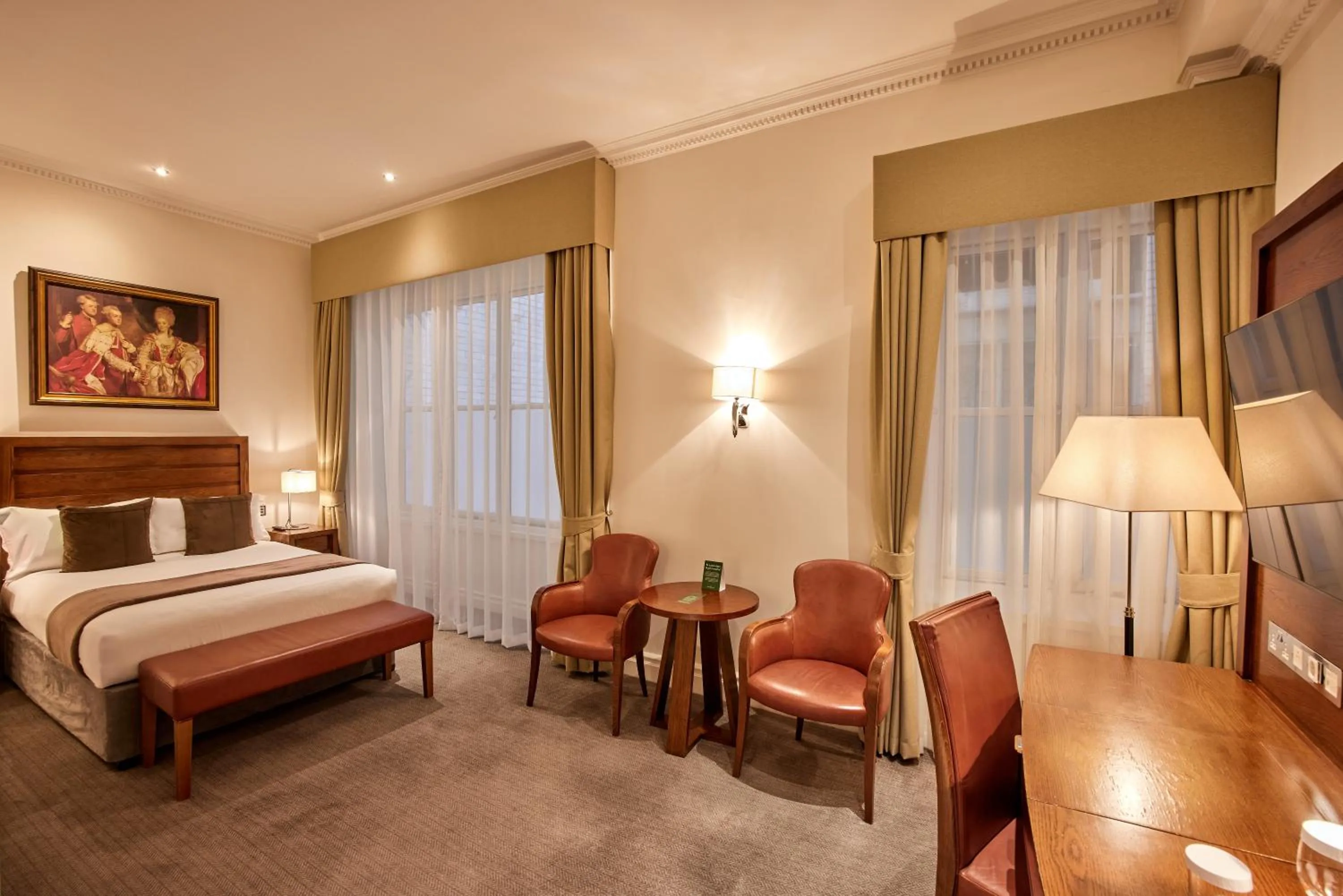 Bed in The Royal Horseguards Hotel, London