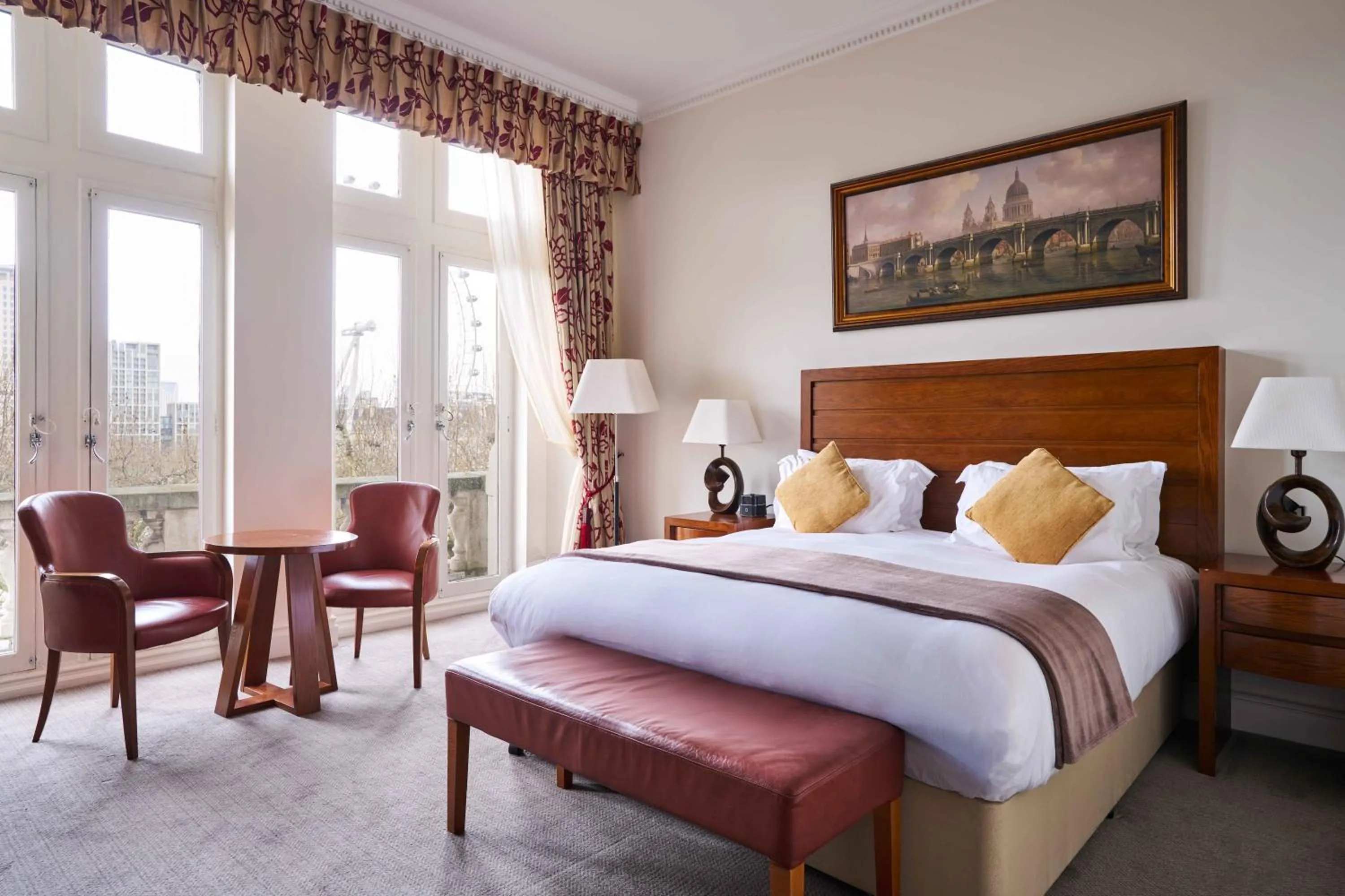 Bed in The Royal Horseguards Hotel, London