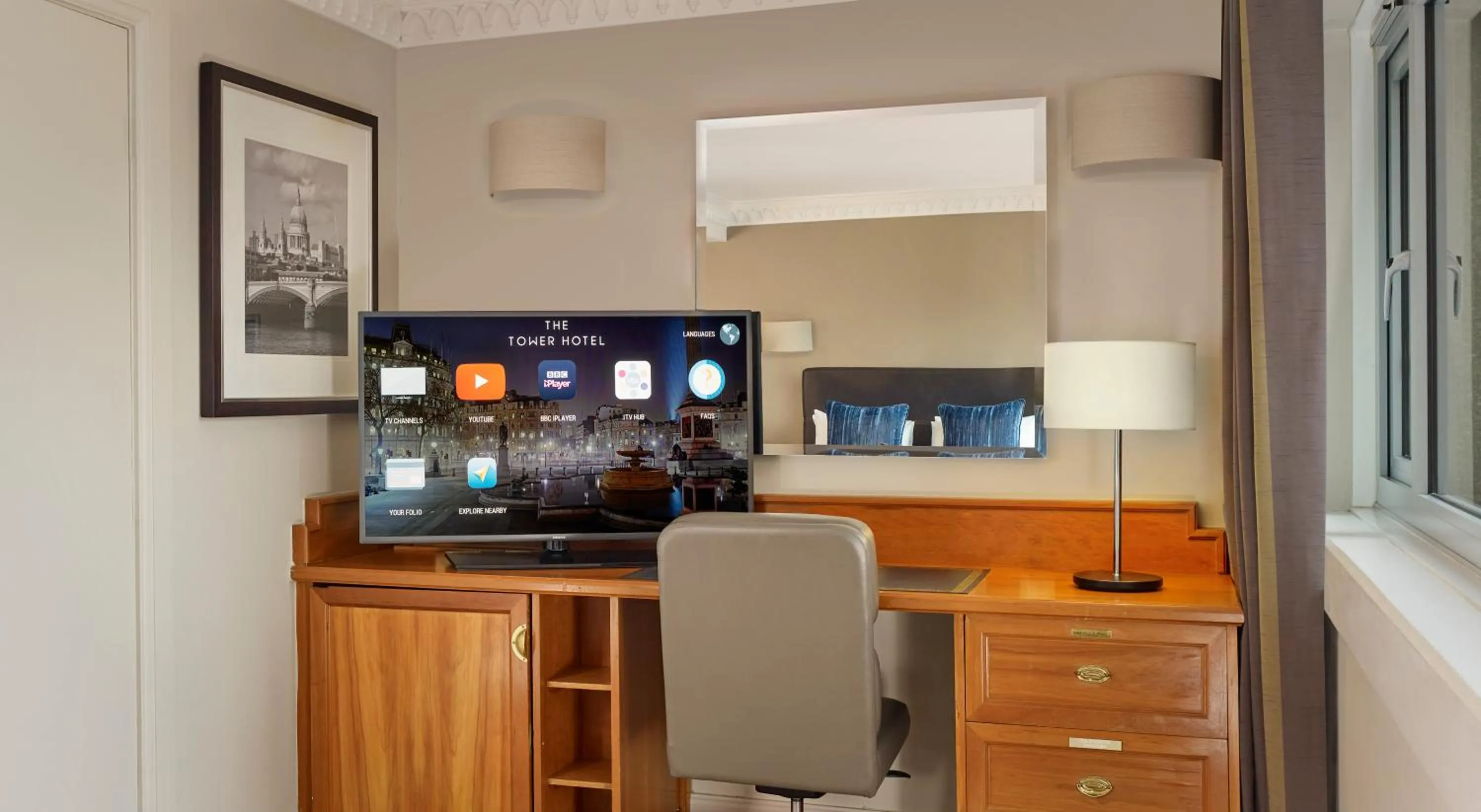 TV and multimedia in The Tower Hotel, by Thistle