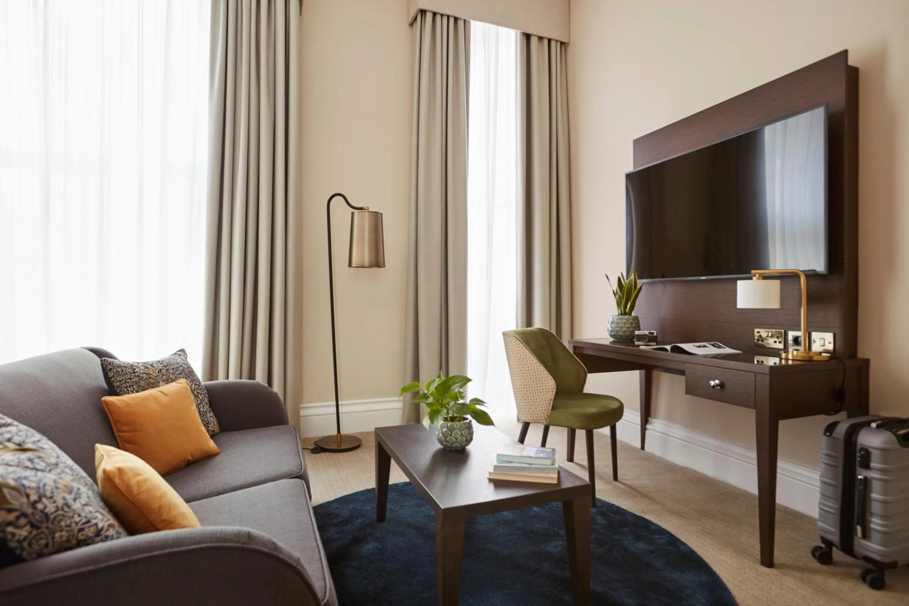 Seating area in The Clermont London, Victoria