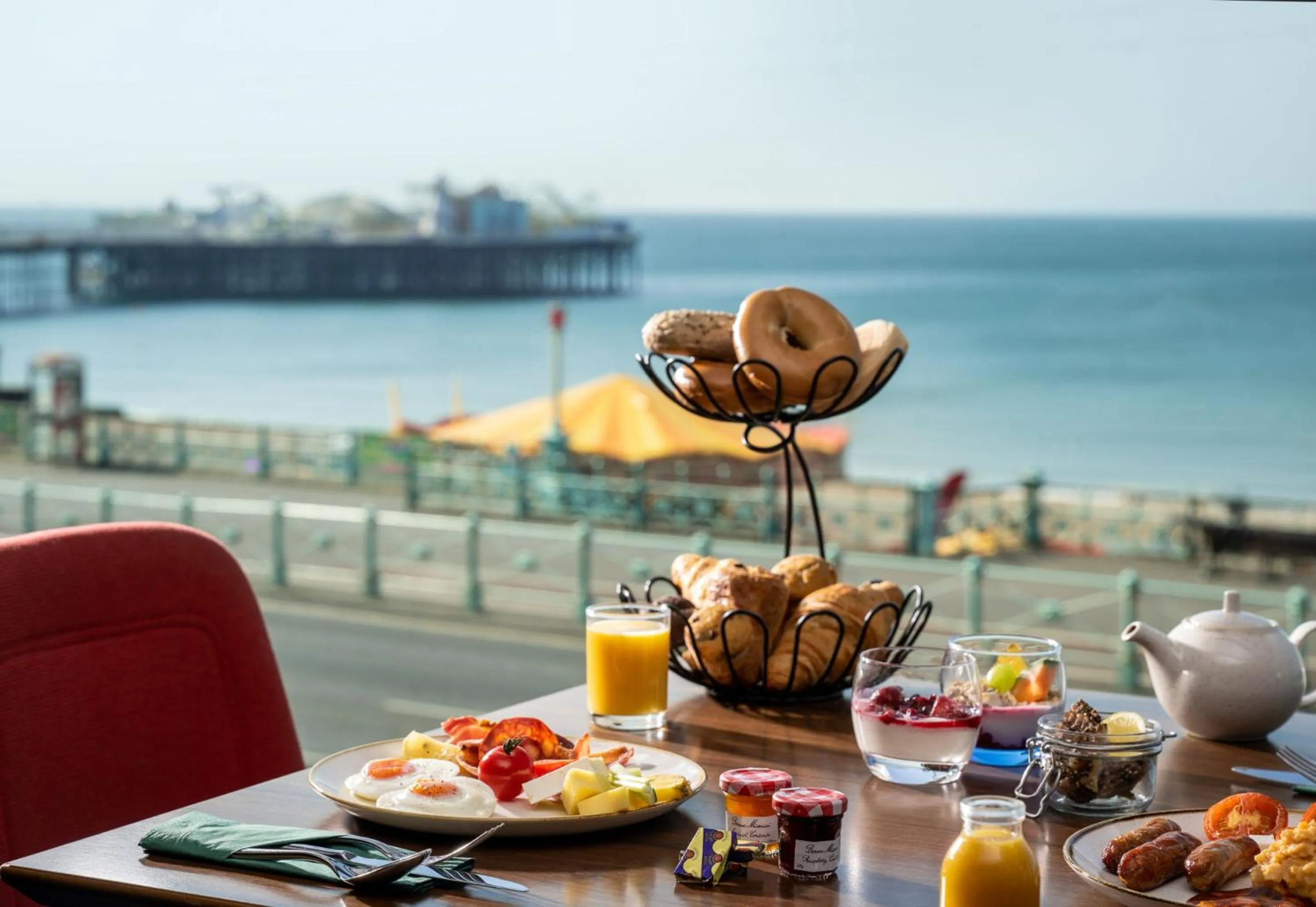 Breakfast in Leonardo Royal Hotel Brighton Waterfront