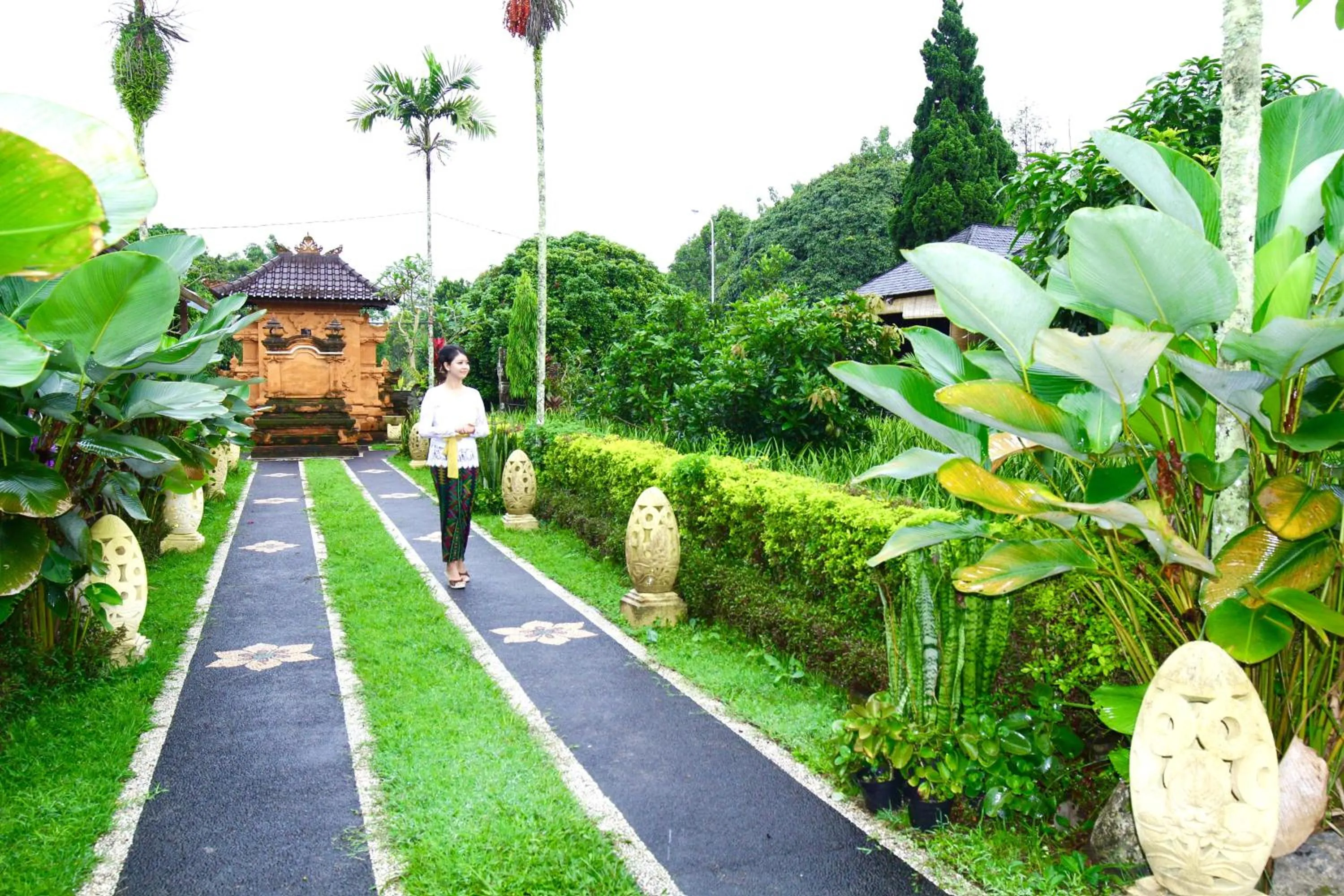 Facade/entrance in Puri Karang Besakih