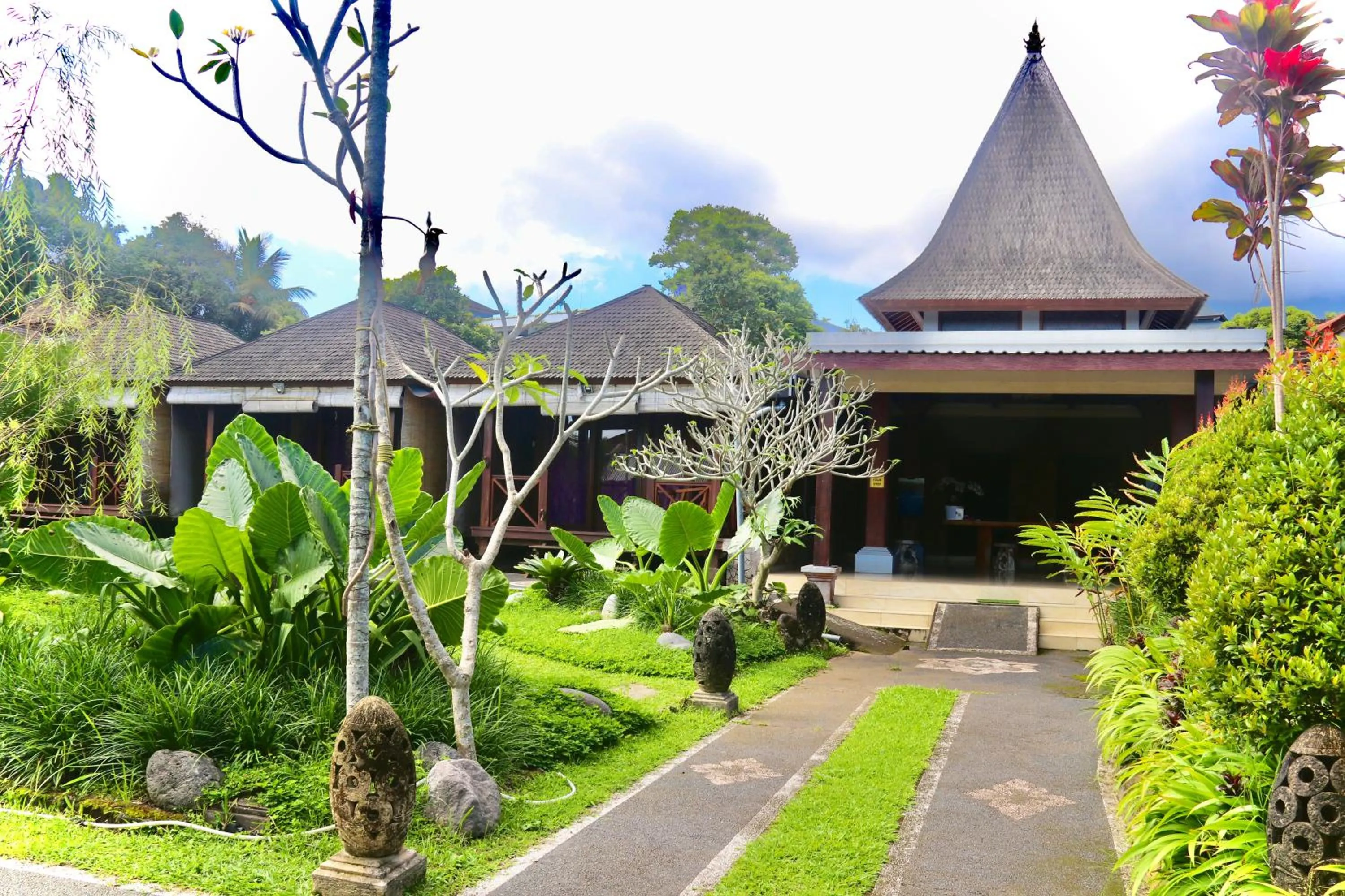 Lobby or reception in Puri Karang Besakih