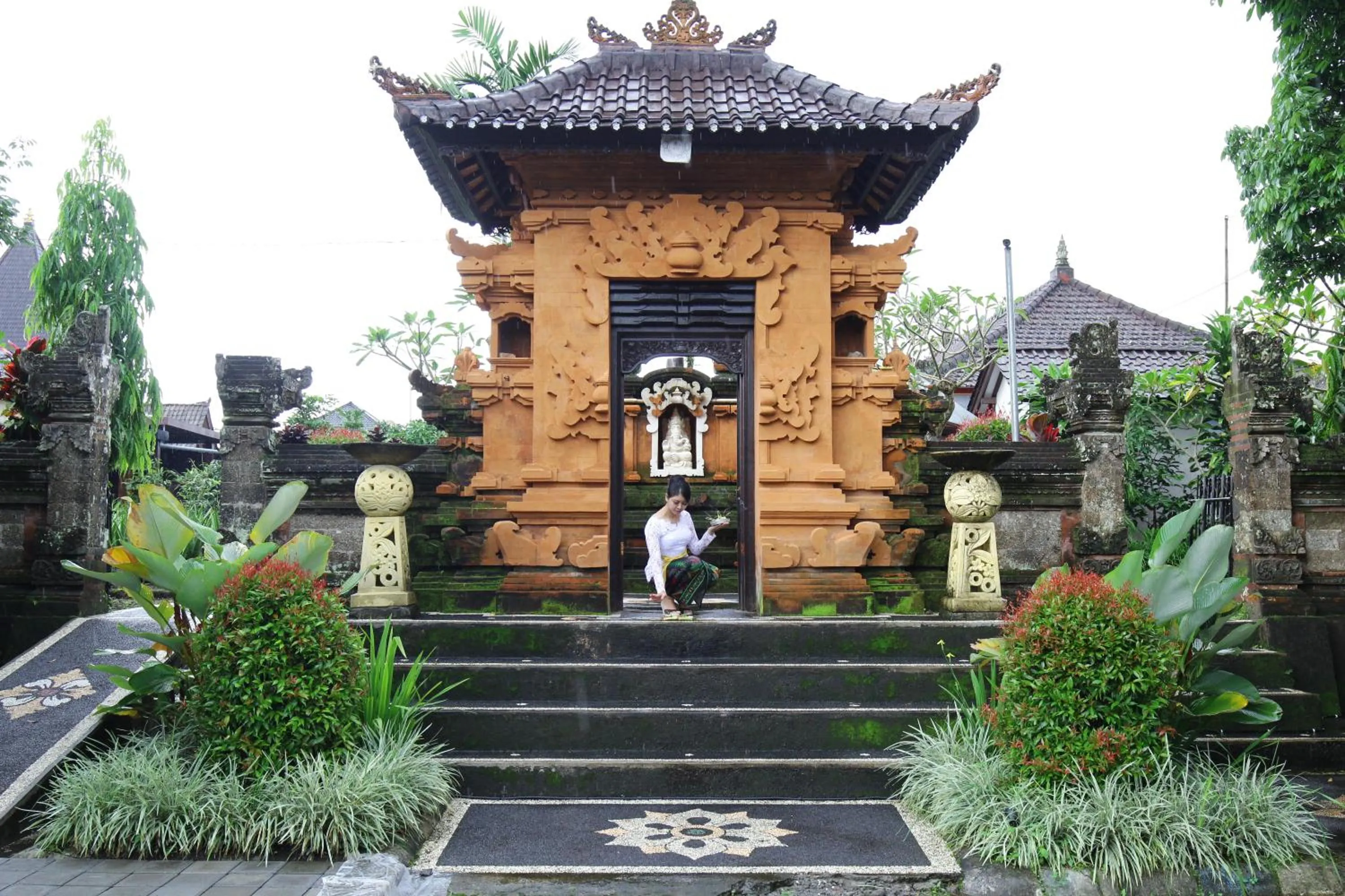 Facade/entrance in Puri Karang Besakih
