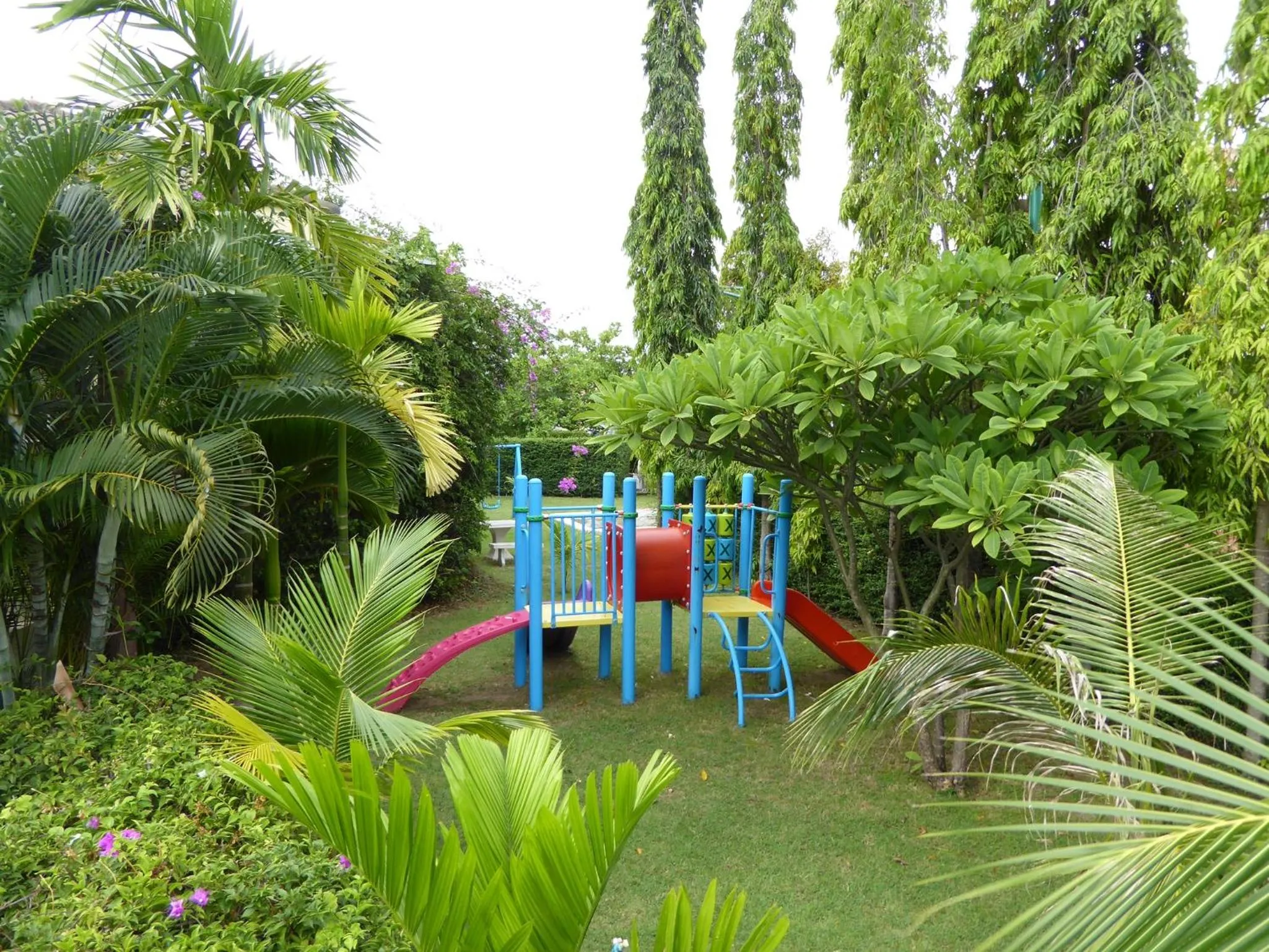 Children play ground in Oasis Garden & Pool Villa at VIP Resort