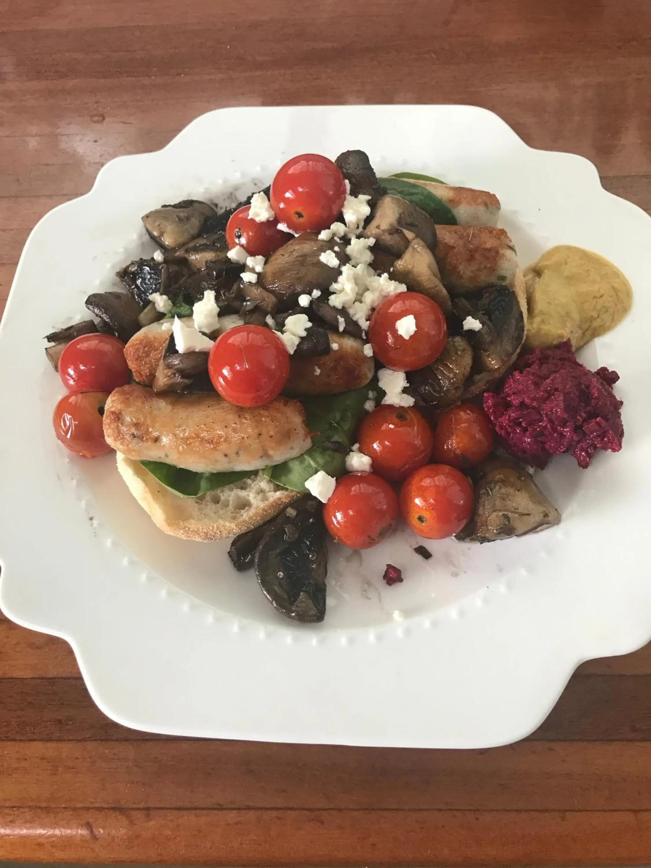 Breakfast in Winston Cottage