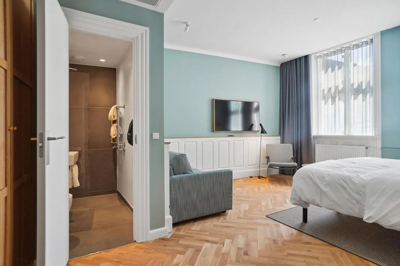 Bed in Hotel Kong Arthur