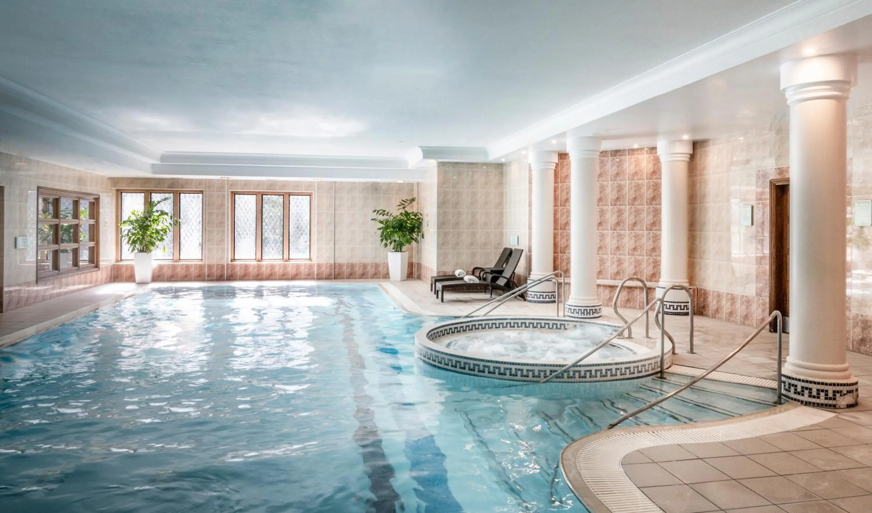 Swimming pool in New Hall Hotel & Spa, Birmingham