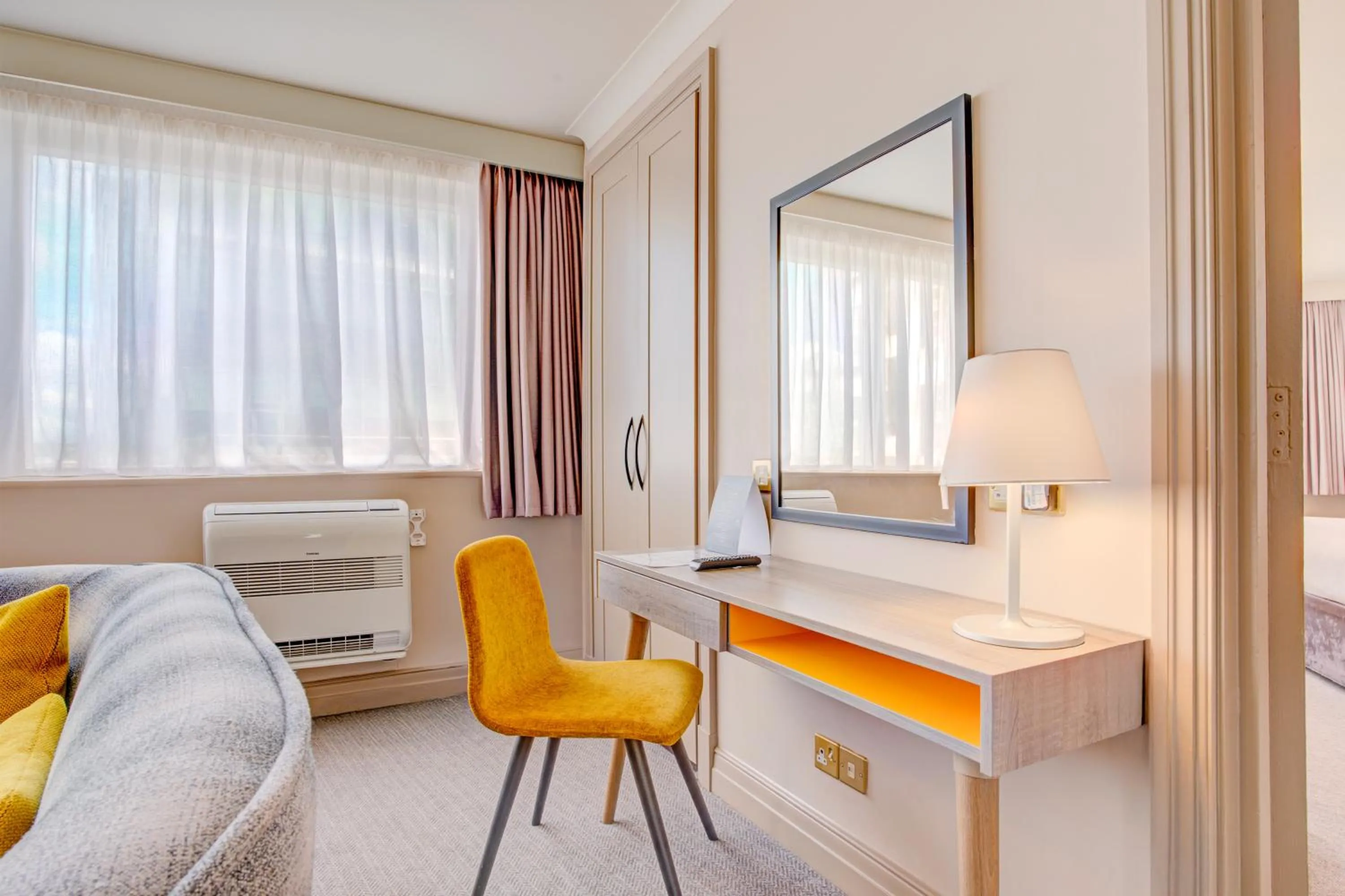 Seating area in Atlantic Tower Hotel Liverpool By Sunday