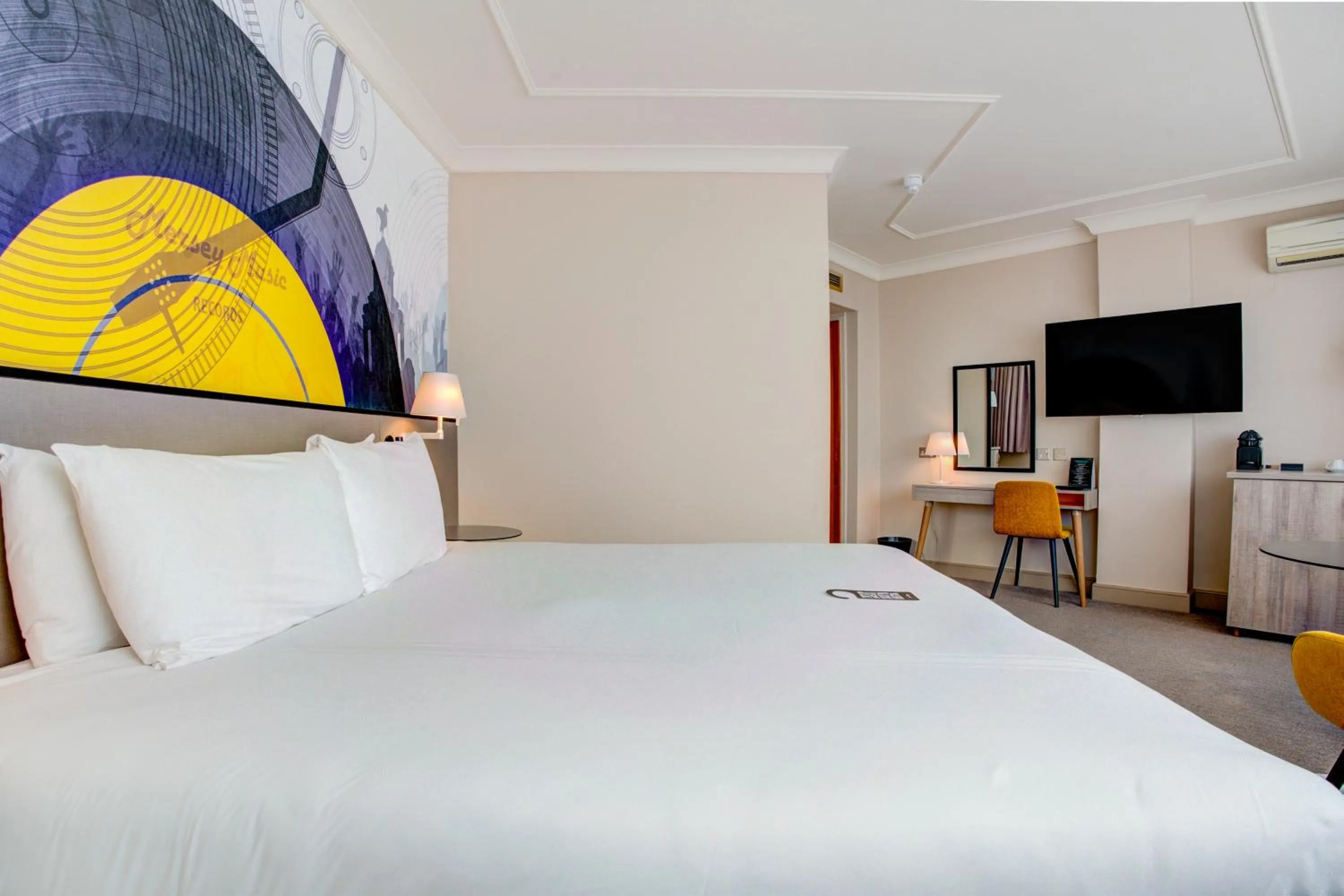 Bedroom, Bed in Atlantic Tower Hotel Liverpool By Sunday