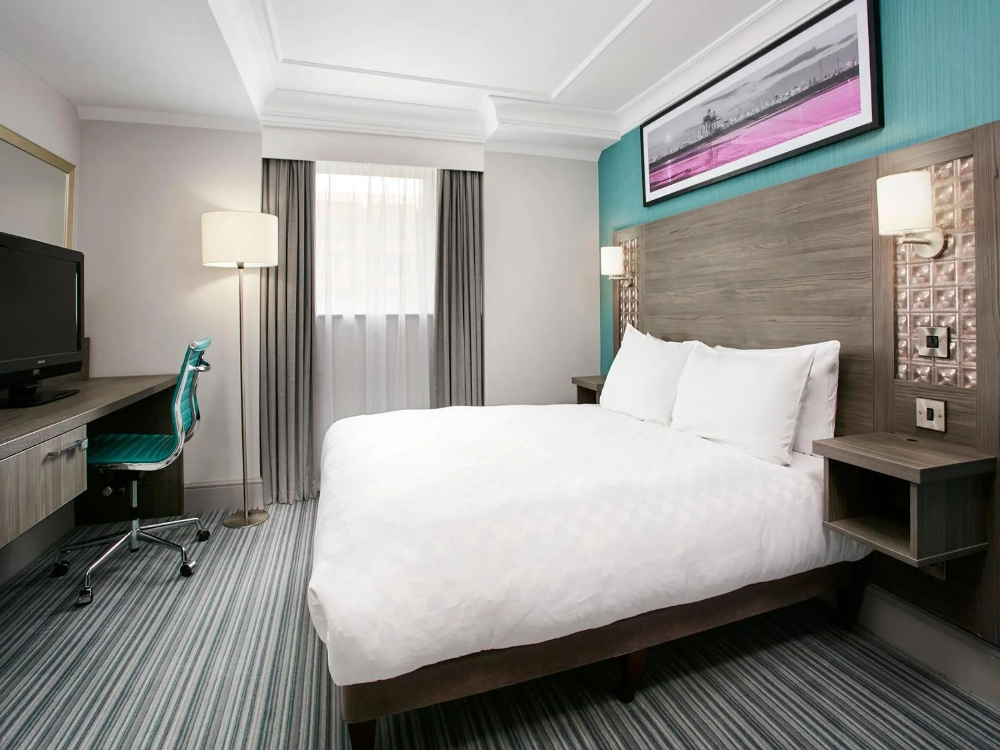 Bedroom, Bed in Leonardo Hotel Middlesbrough