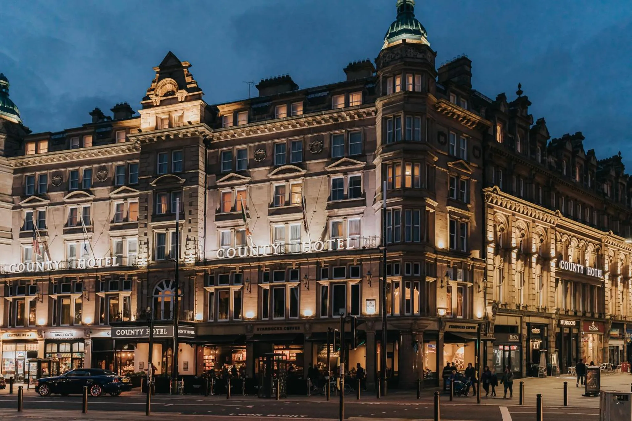 Property building in The County Hotel Newcastle