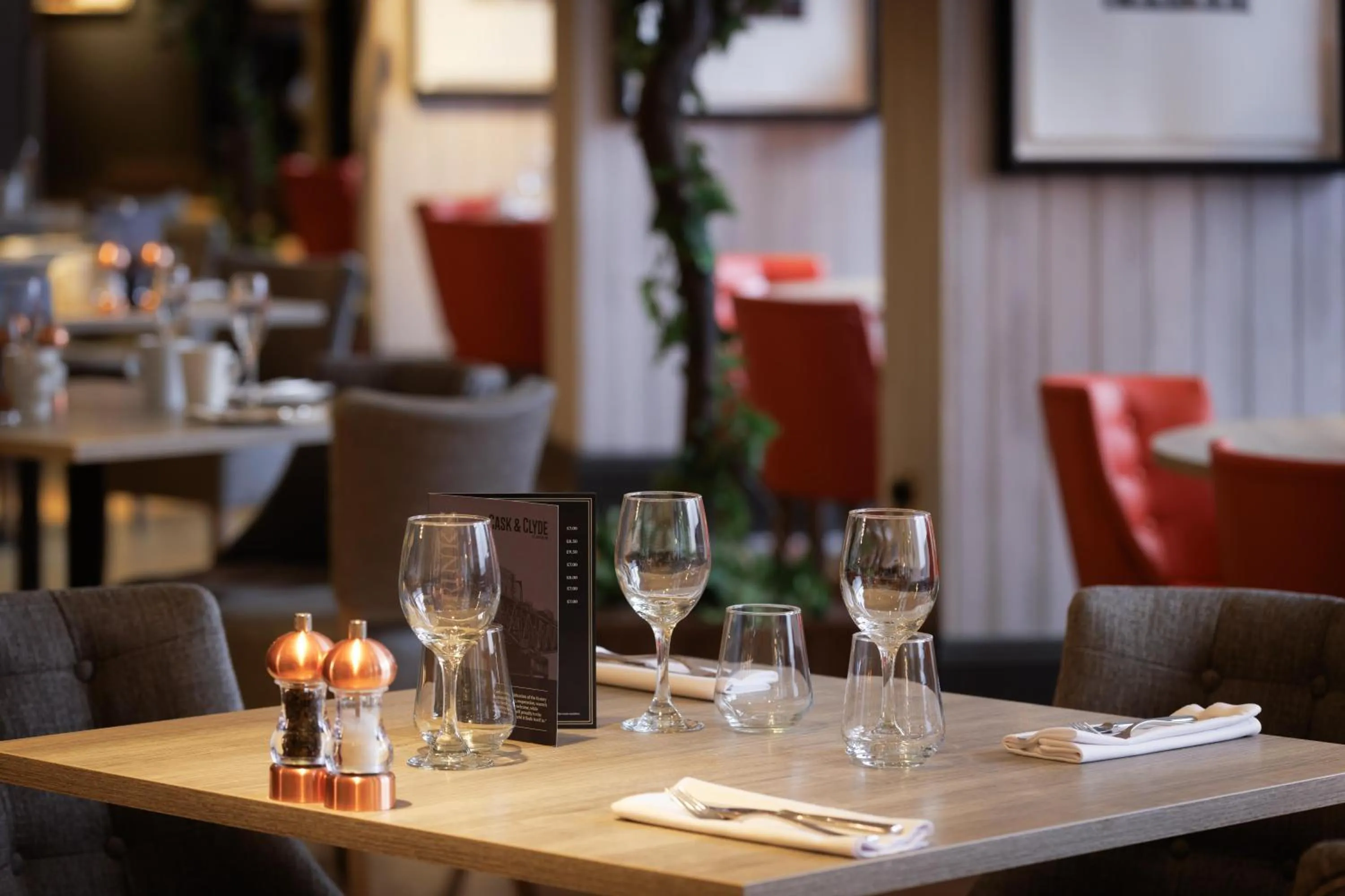 Restaurant/places to eat in DoubleTree by Hilton Glasgow Central