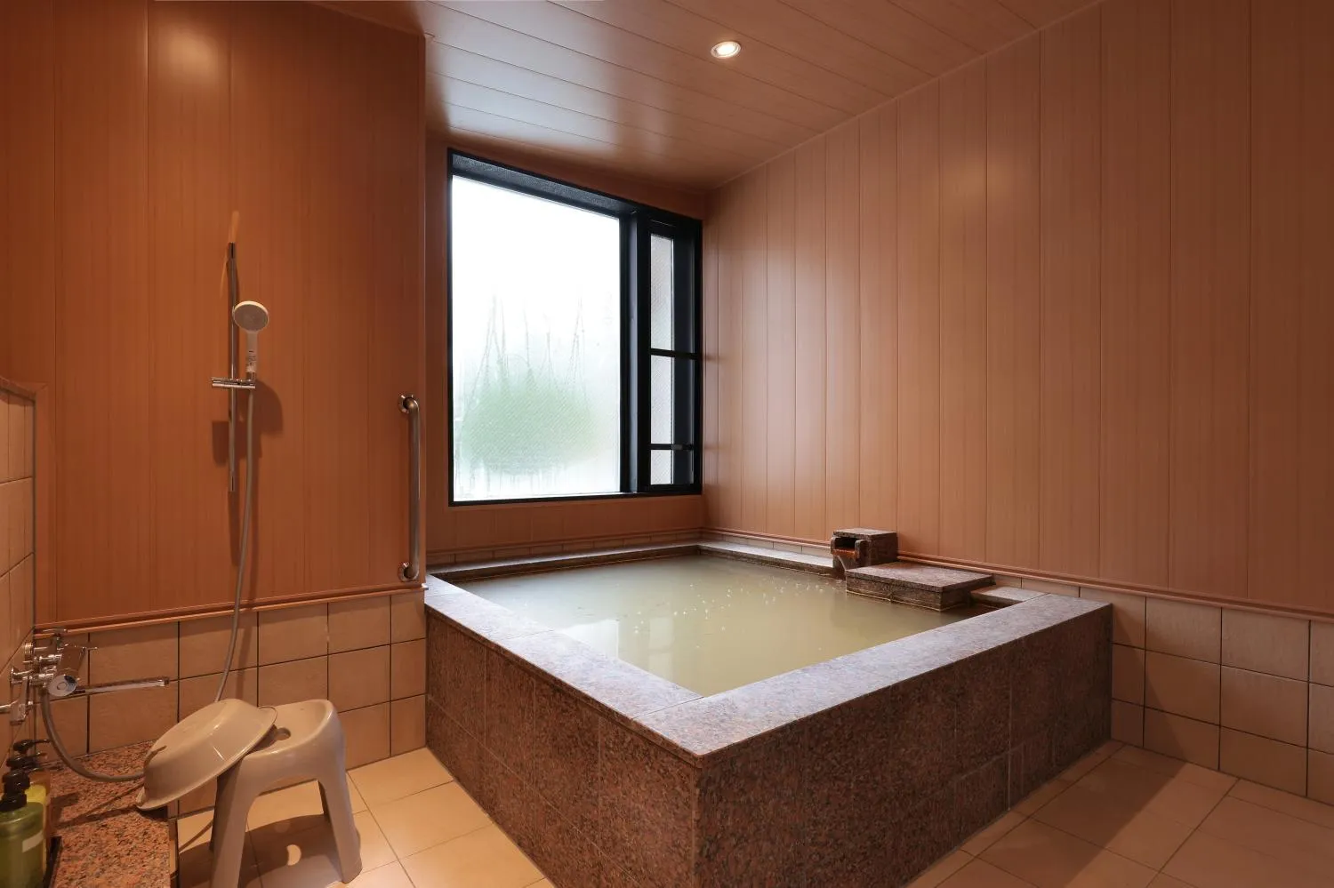 Hot Spring Bath in Akagi Onsen Hotel