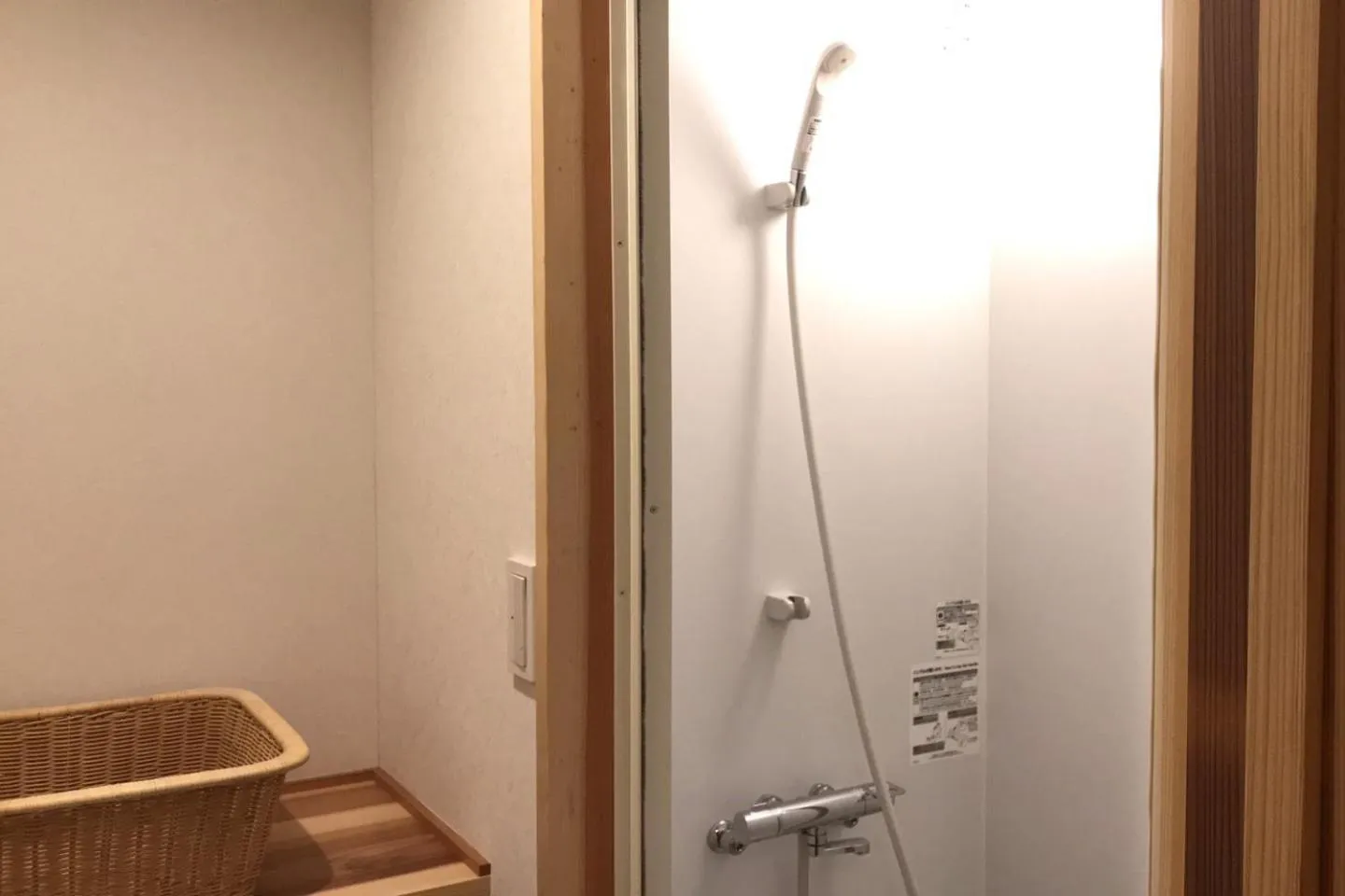Shower in Akagi Onsen Hotel