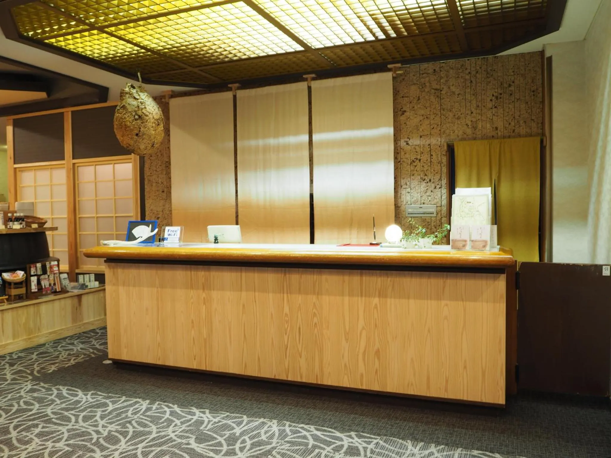 Lobby or reception in Akagi Onsen Hotel