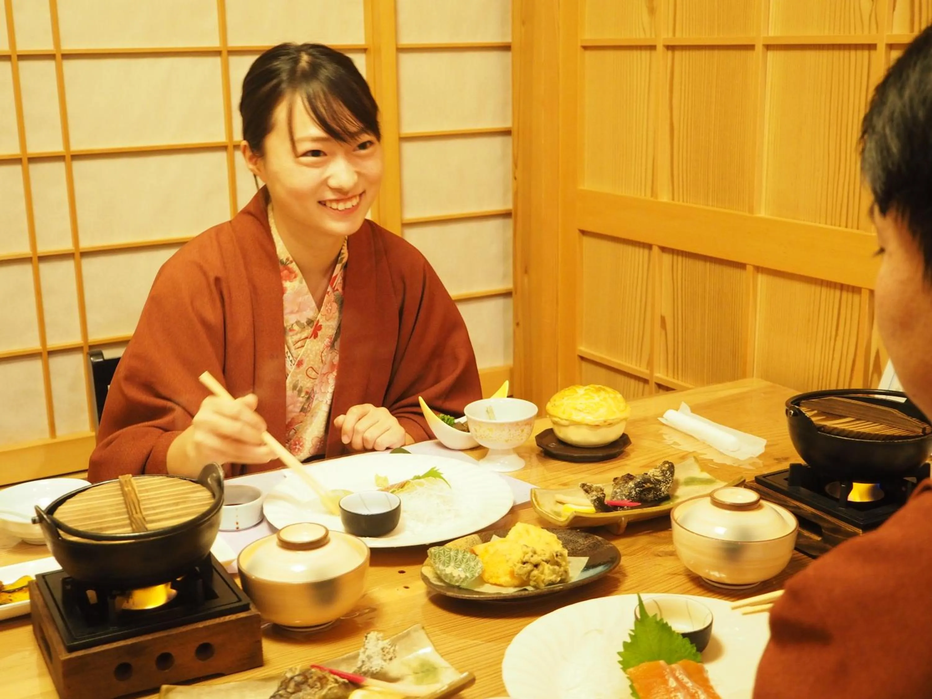 Restaurant/places to eat in Akagi Onsen Hotel