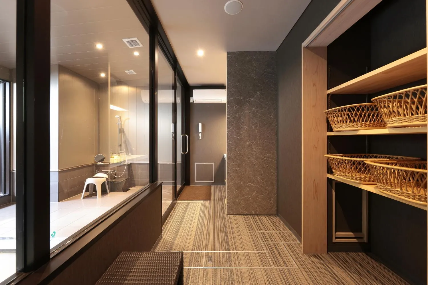 Hot Spring Bath in Akagi Onsen Hotel