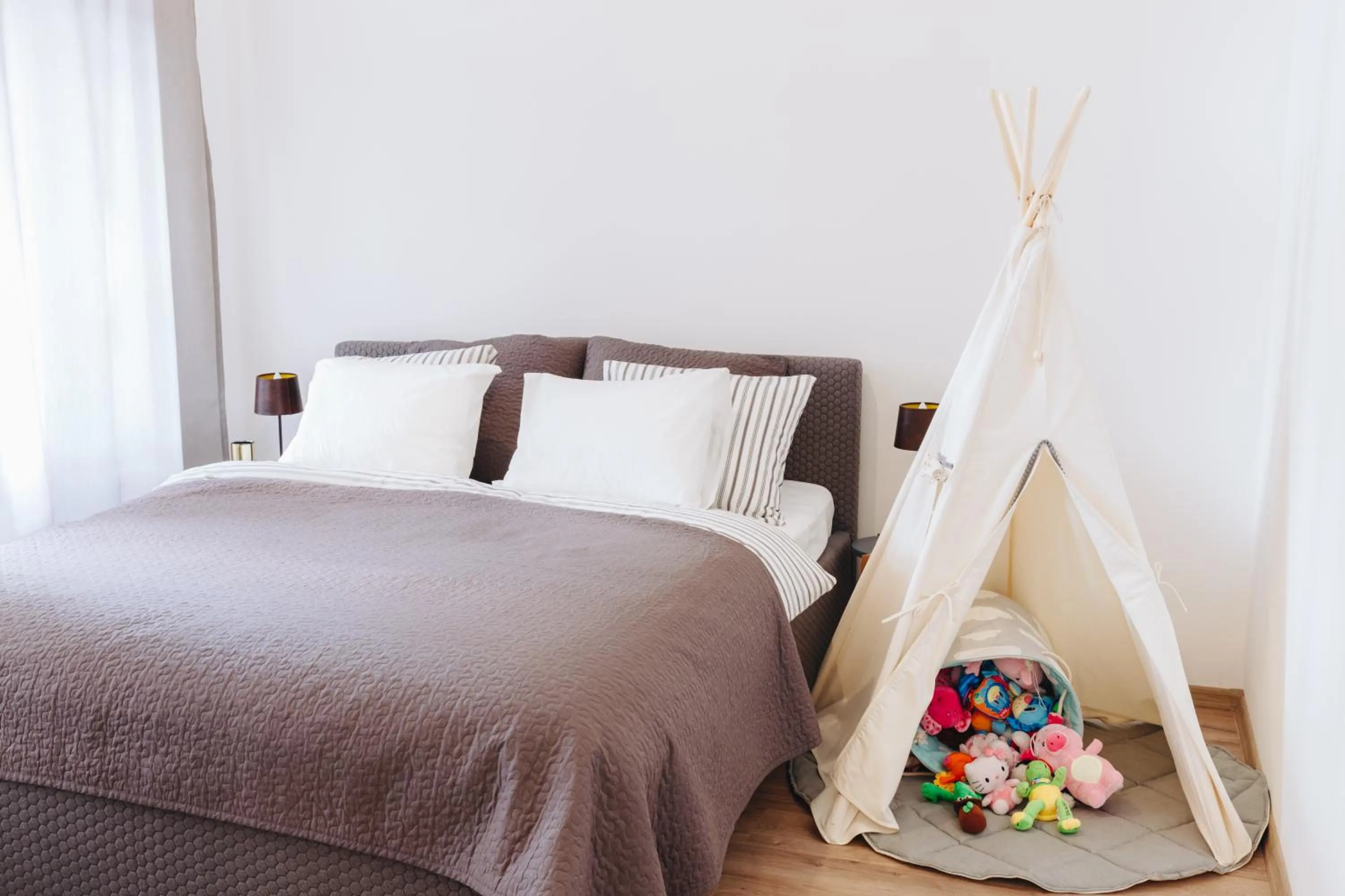 Bed in Chill apartments